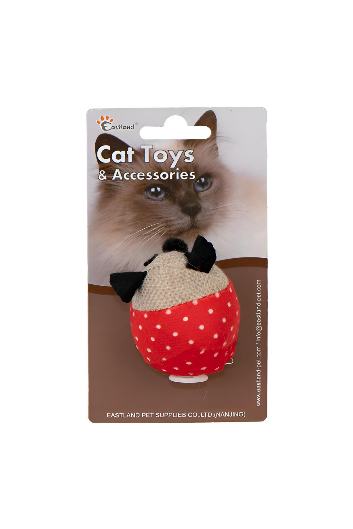 Eastland Titreyen Peluş Fare Kedi Oyuncağı 5,5cm
