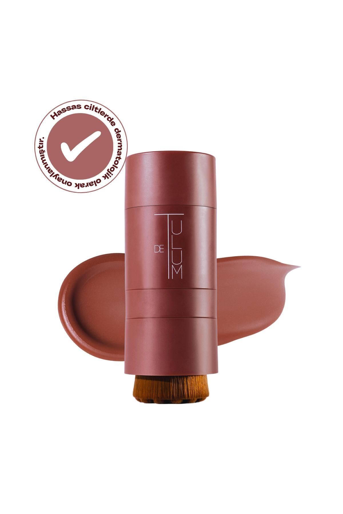 de tulum Bronzaura | Güneş Altında Yoğun Bronzlaştırıcı Fırçalı Stick | Kakao Jojoba Havuç Yağı Içeren Stick