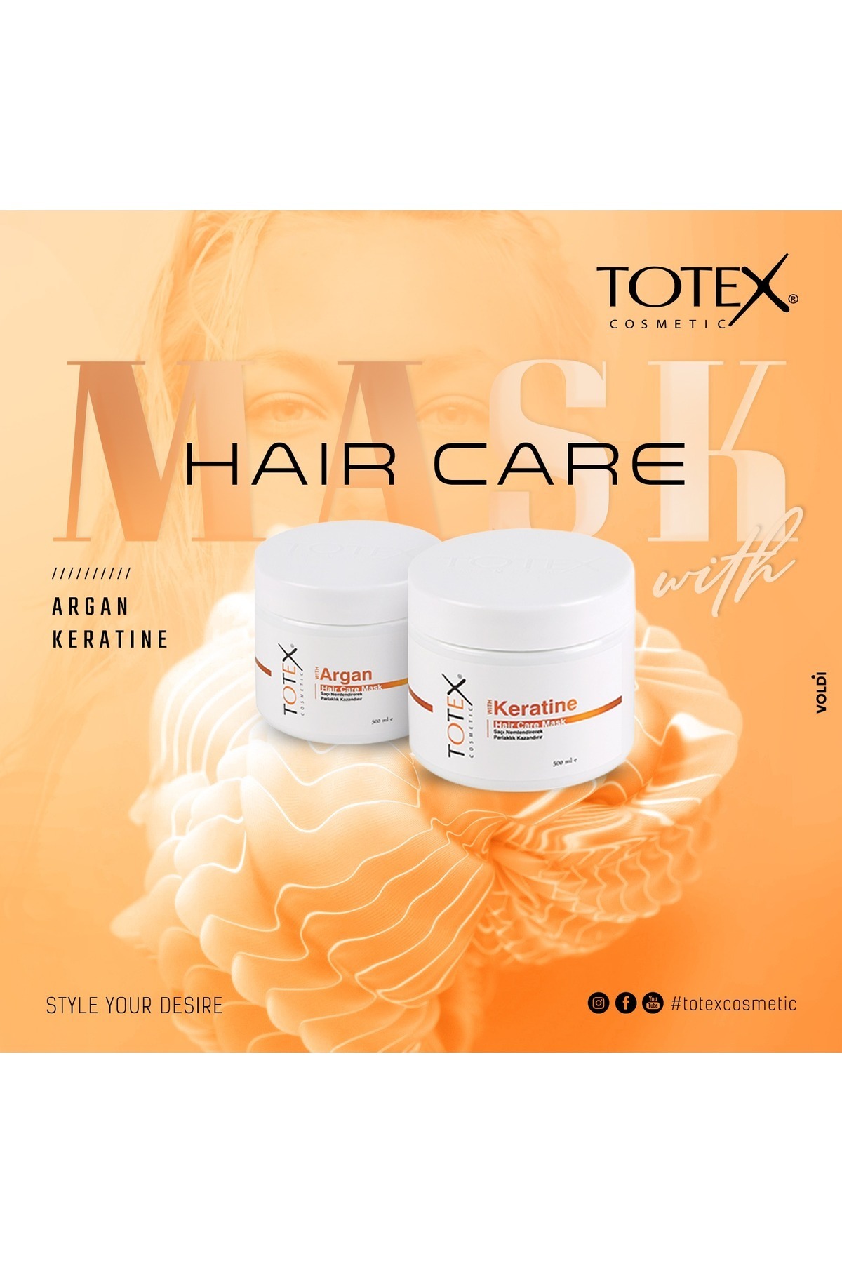 Saç Maskesi Keratine 500 ml — TTX086 — تصویر 4 از 7