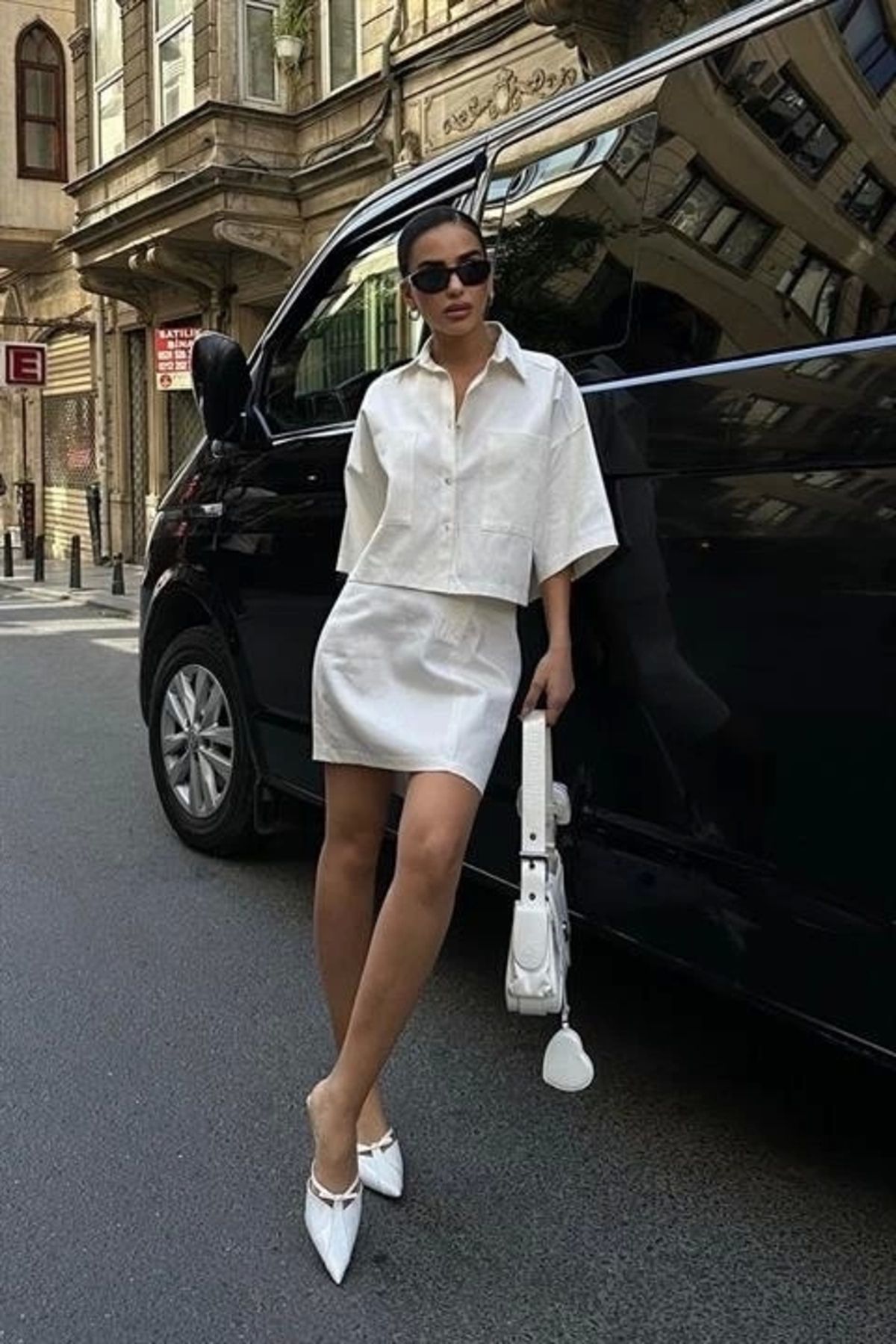 Silerra Naomi Gabardin Etek Takım 9740-08