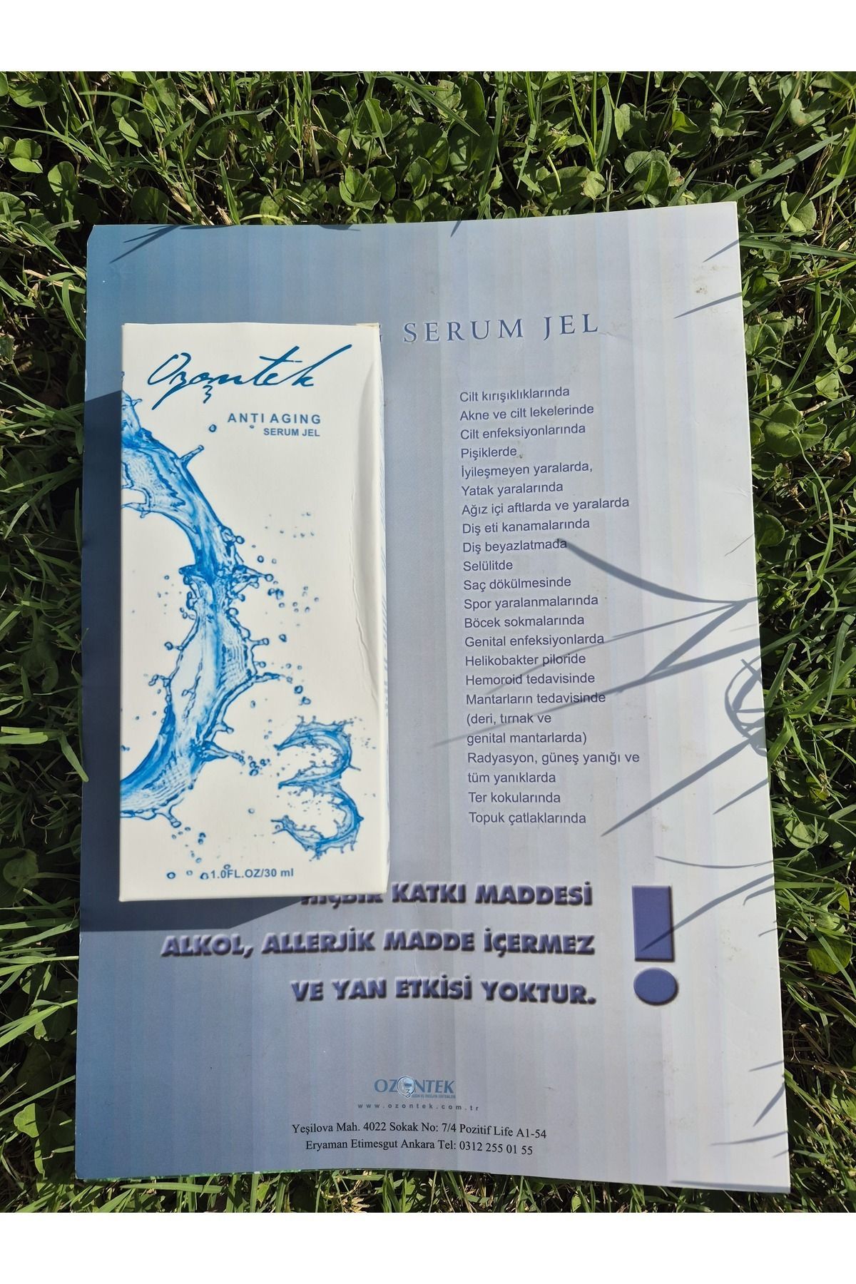 Ozontek Ozon Yağı, Ozonlanmış , Soğuk Sıkım, %100 Saf Ve Doğal, 30 ml Bakım Yağı