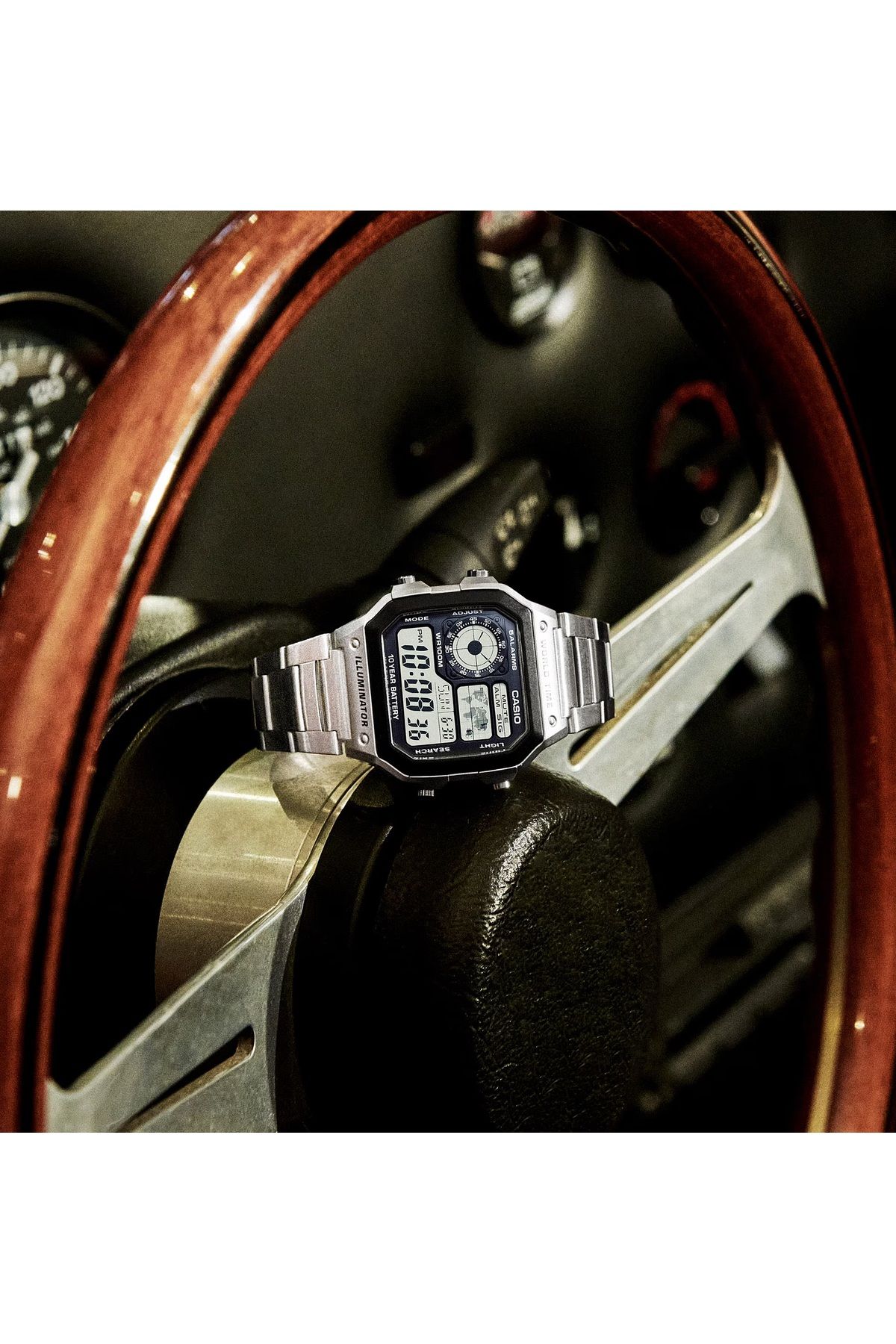 Casio-Ae-1200whd-1avdf Men's Wristwatch 3