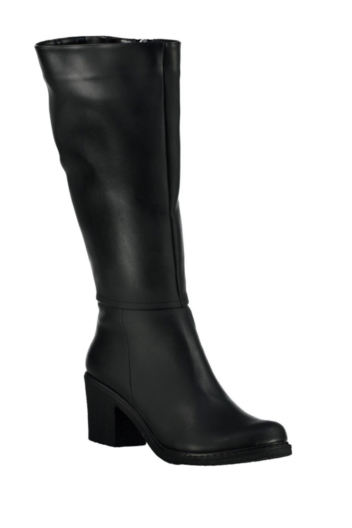 Fox Shoes-Черни дамски боти C674250309 3