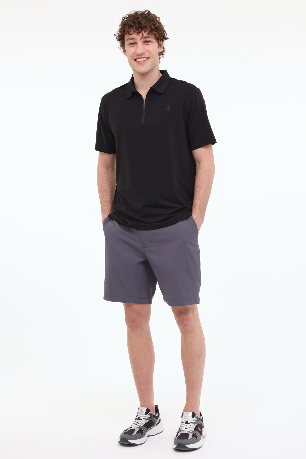 lumberjack-Ανδρικό σορτς ML TIM 20ELG1013 5FX Anthracite 3