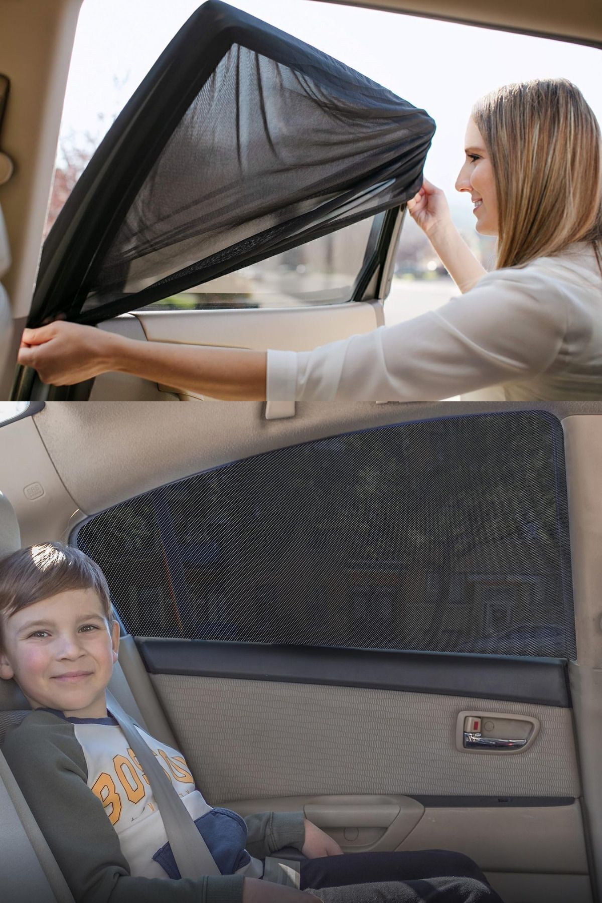 HASBY 1 Adet Oto Güneşlik Perde Araba Yan Cam Perdesi Yan Cam Güneşlik Anne Bebek Seyahat Emzirme Perdesi fotoğrafı 5 (önizleme)
