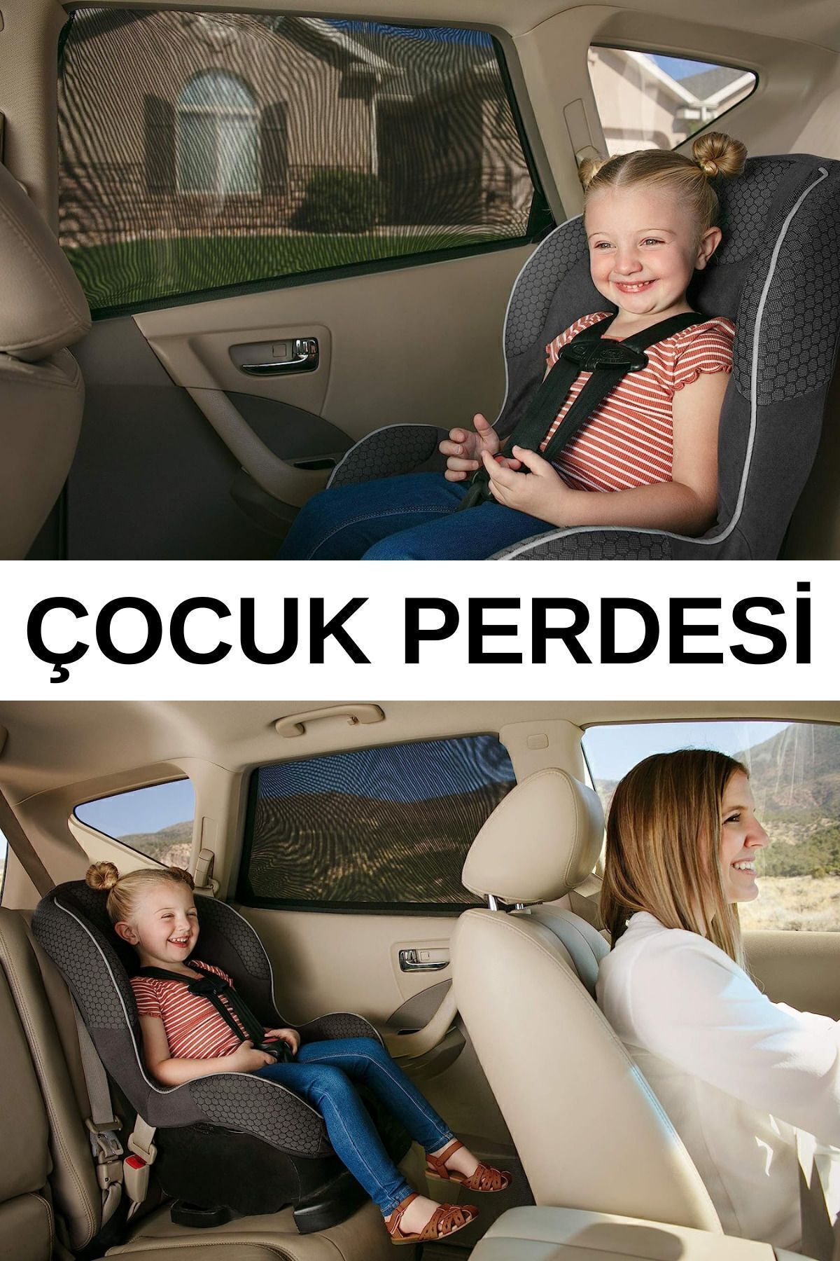 HASBY 1 Adet Oto Güneşlik Perde Araba Yan Cam Perdesi Yan Cam Güneşlik Anne Bebek Seyahat Emzirme Perdesi fotoğrafı 7 (önizleme)