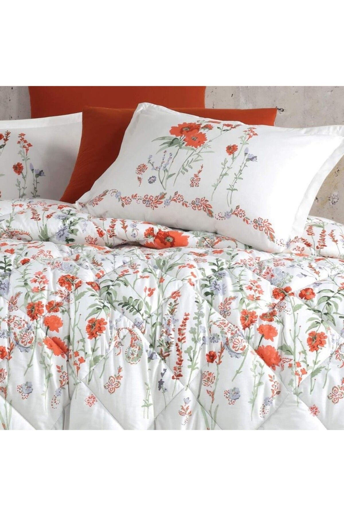 Clasy-100% Cotton Ranforce Single Sleeping Set Elyese V1 Tile 2