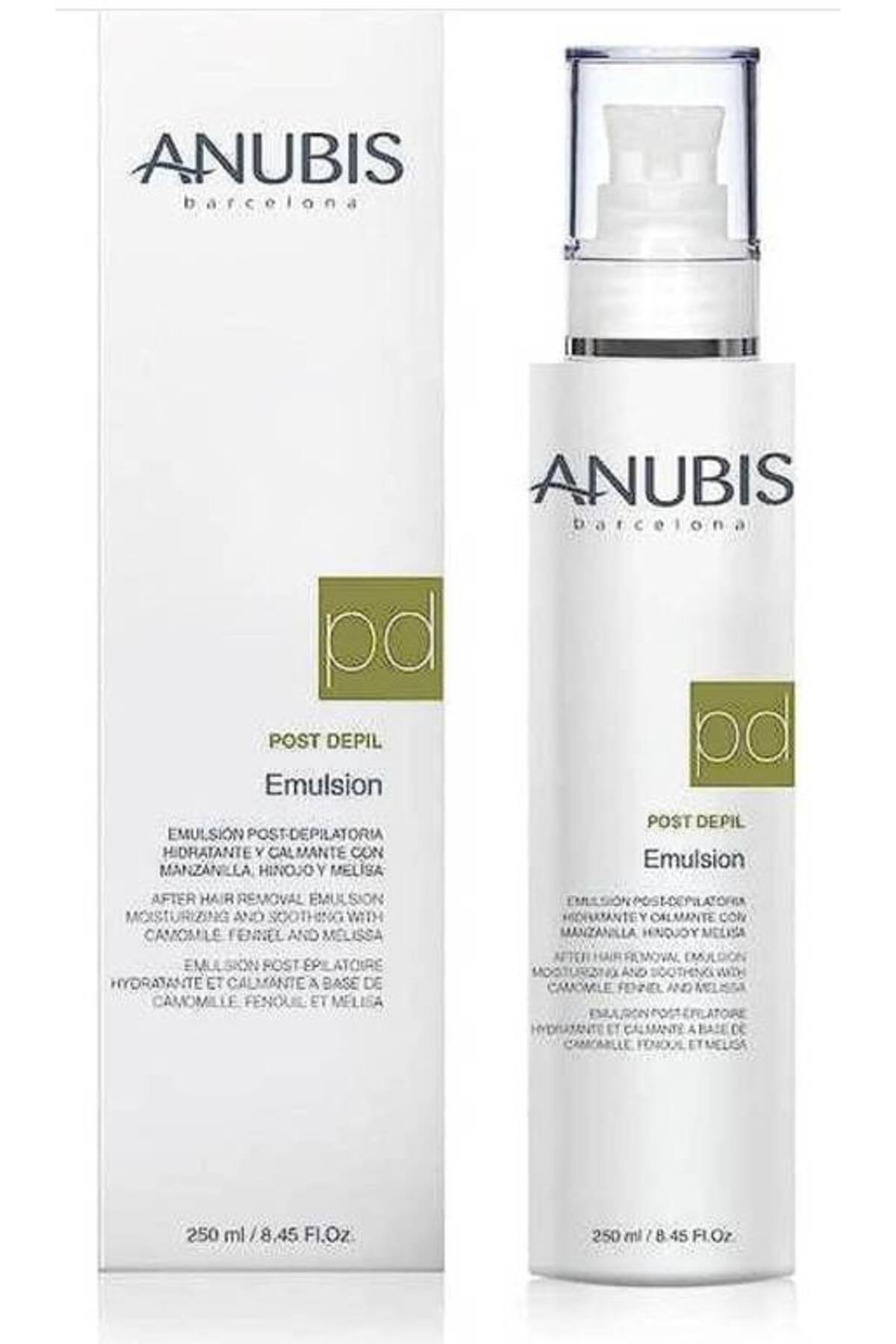 ANUBİS-Anubis Post-Depil Moisturizing and Soothing Post-Laser Emulsion 250ml 1