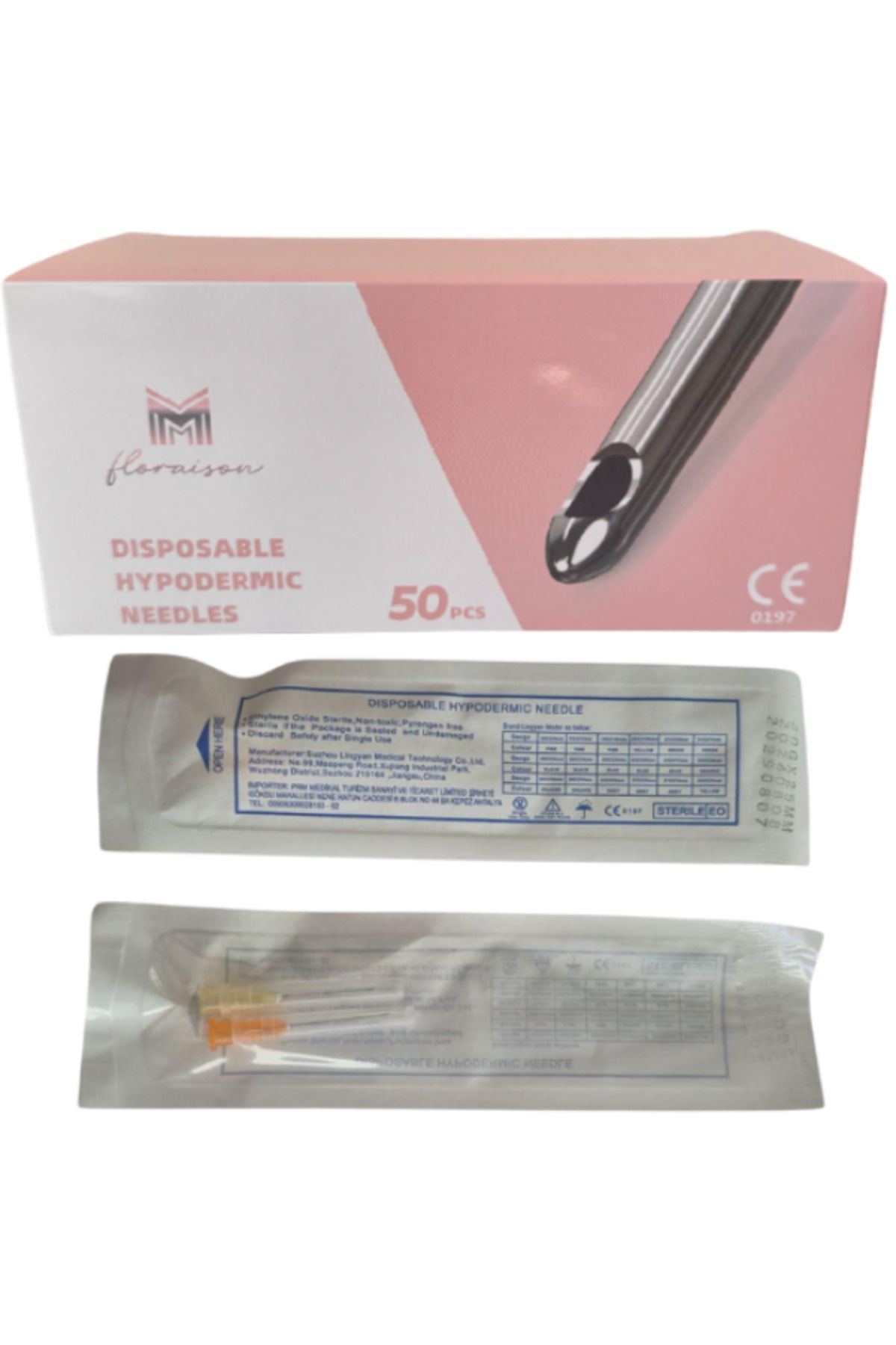 Floraison Medikal Kanül 30G x 25MM (50 Adet)