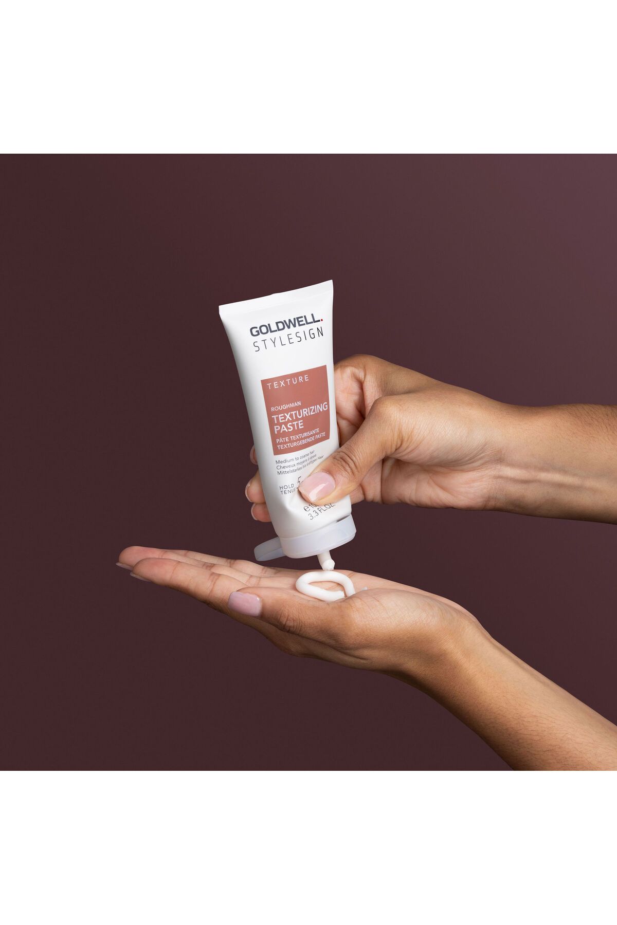 کرم و واکس حالت دهنده مو مردانه زنانه STYLESIGN TEXTURE CREATIVE ROUGHMAN MAT 100 ML GOLDWELL