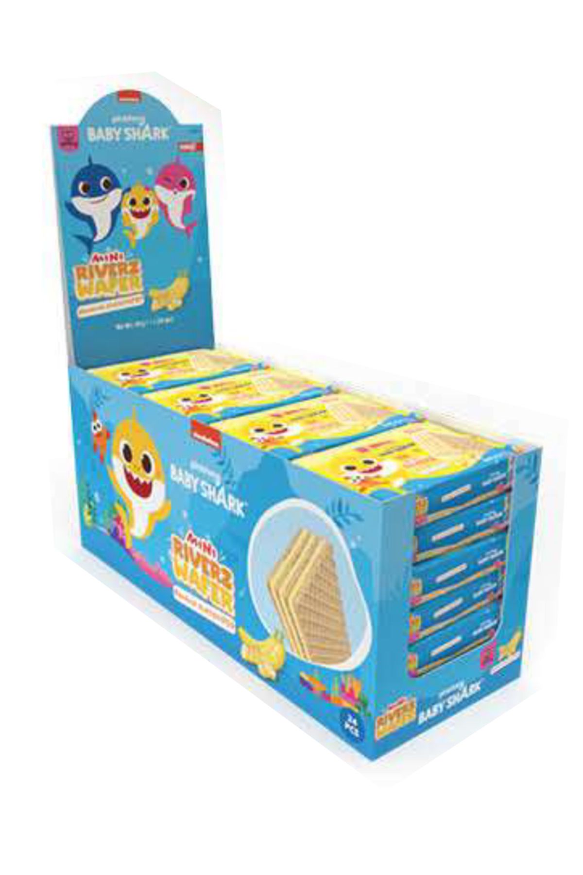 KANDİZ Riverz Mini Muzlu Gofret 40 Gr. x 24 Adet