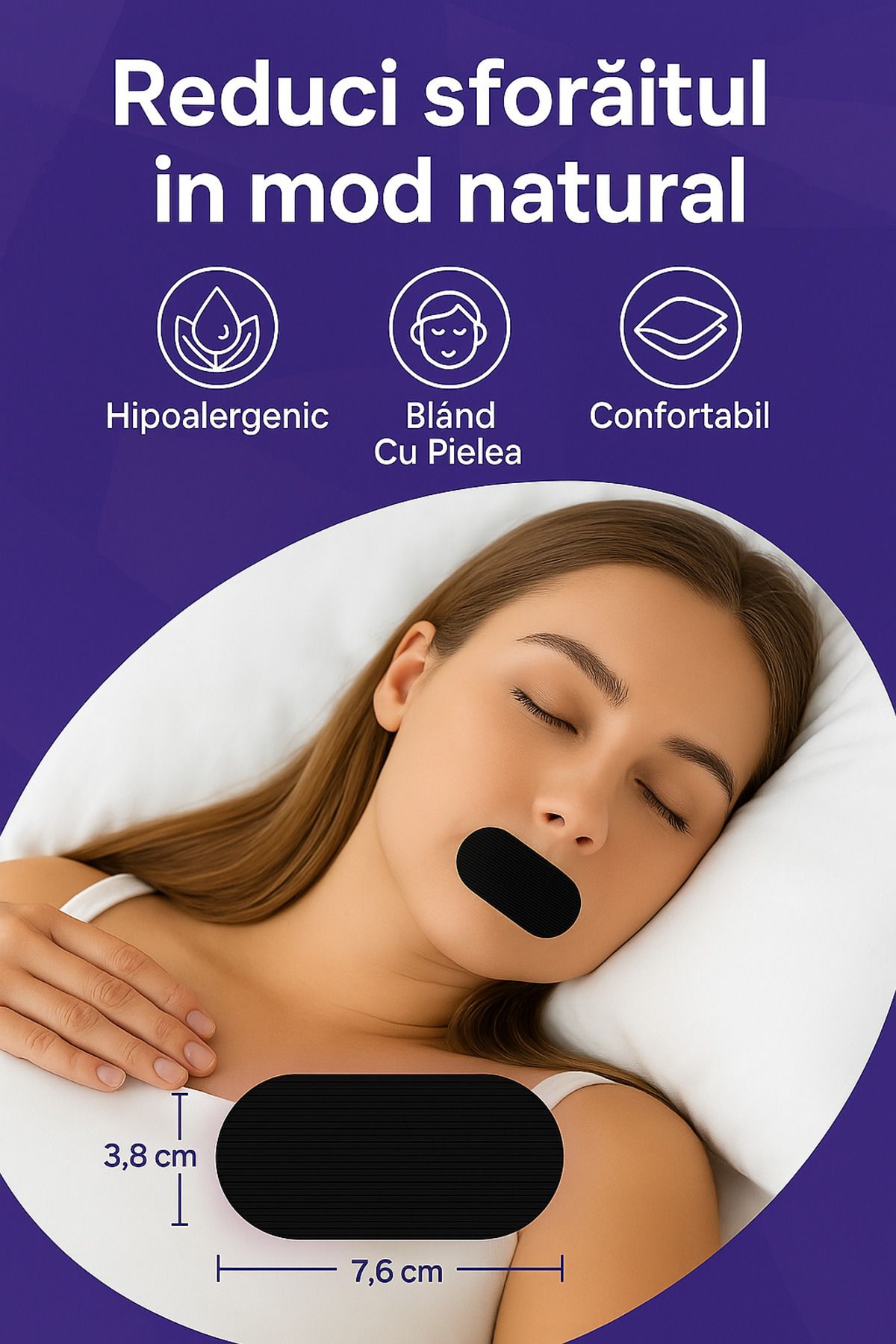 Generic-Set 30 - Anti-Snoring Mouth Tape The Ideal Solution for a Restful Sleep 3
