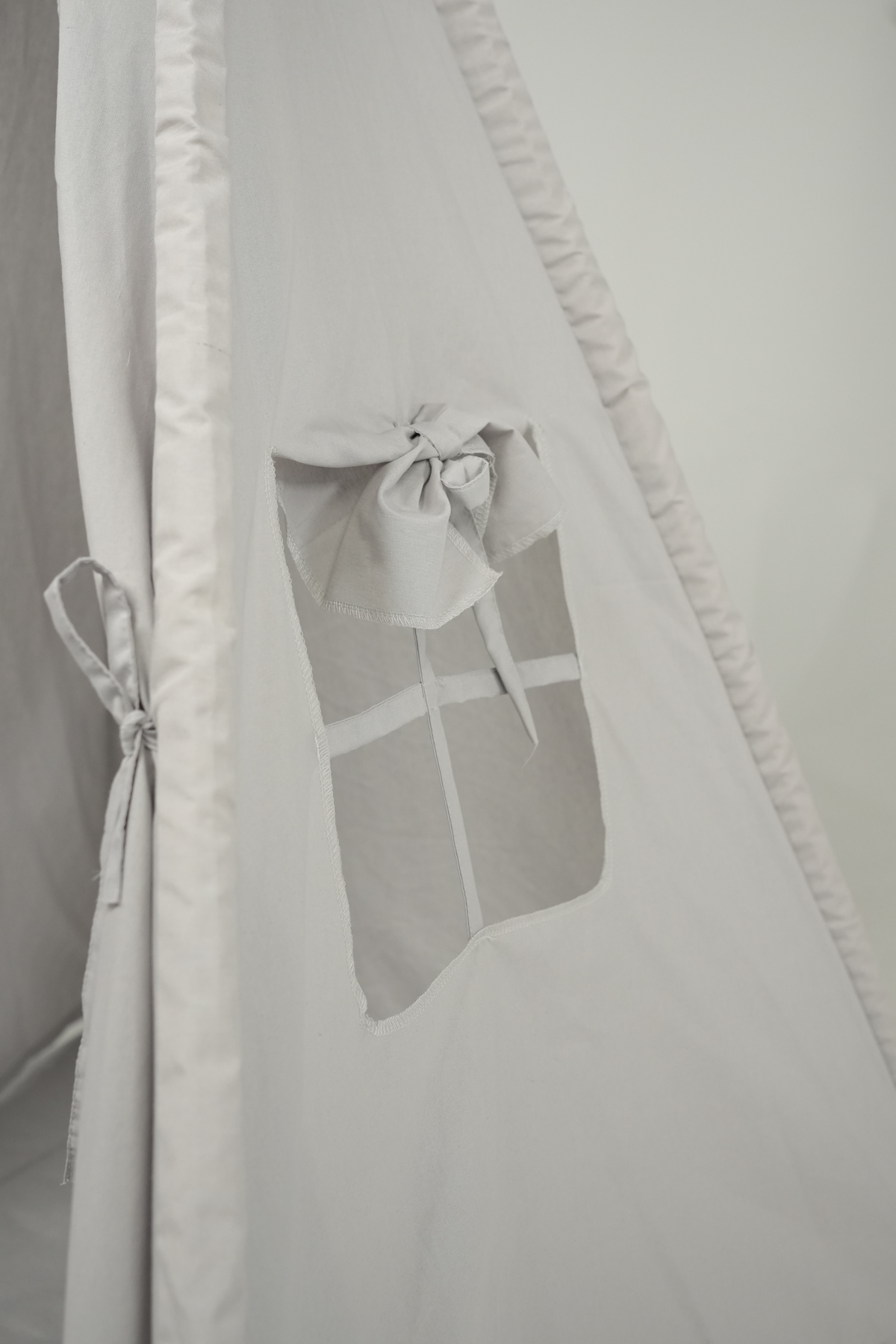 Irk Lemoon Çocuk Kızılderili Ahşap Direkli Geniş Oyun Çadırı ve Minderli Ev & Bahçe Oyun Alanı fotoğrafı 5 (önizleme)