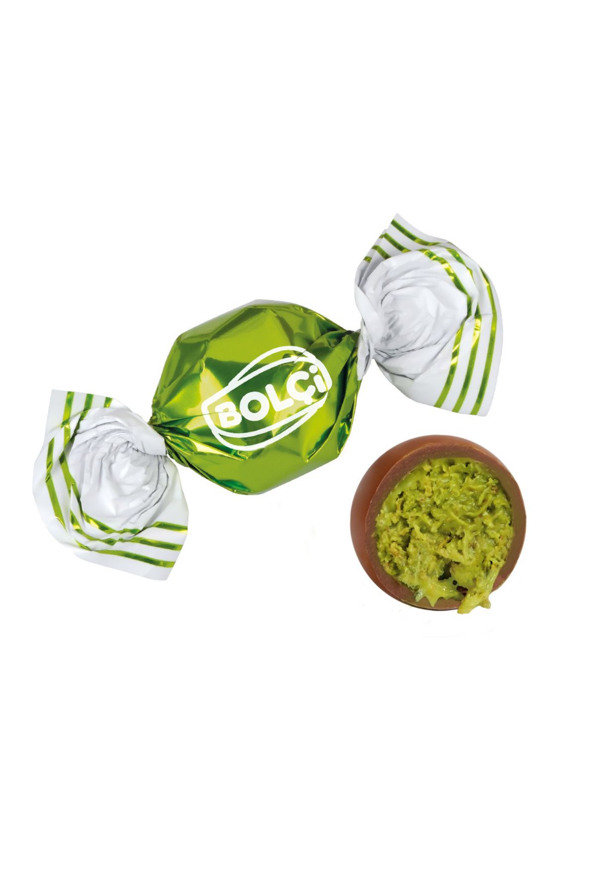 Bolçi TWIST SUTLU ANTEP FISTIK KADAYIF DOLGULU TOP 500 gr