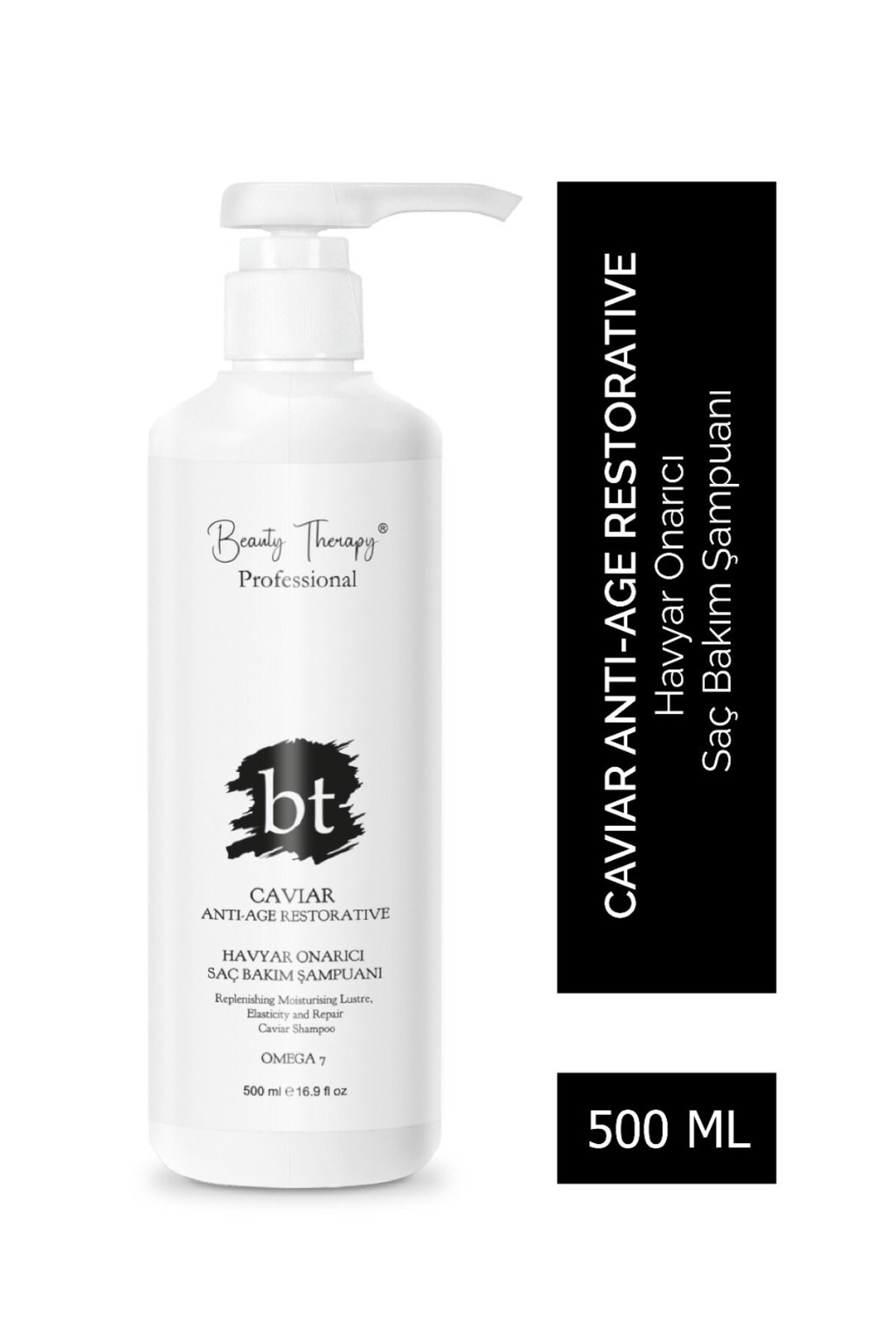 Beauty Therapy CAVİAR PROTEIN ANTI-AGE ONARICI SAÇ BAKIM ŞAMPUAN 500ML