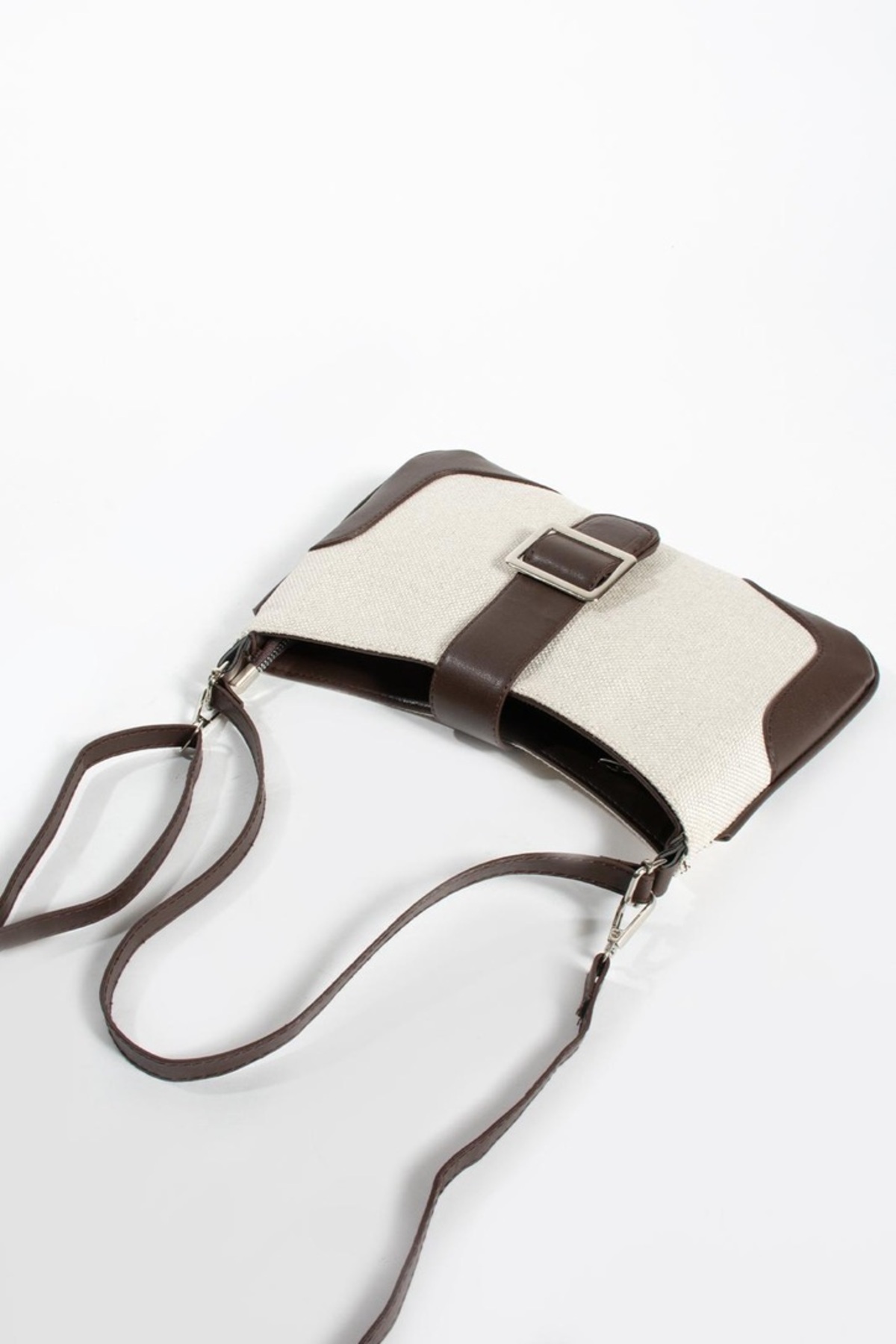 NBİBAGS-retro high-end stitched beget hand and shoulder bag 3