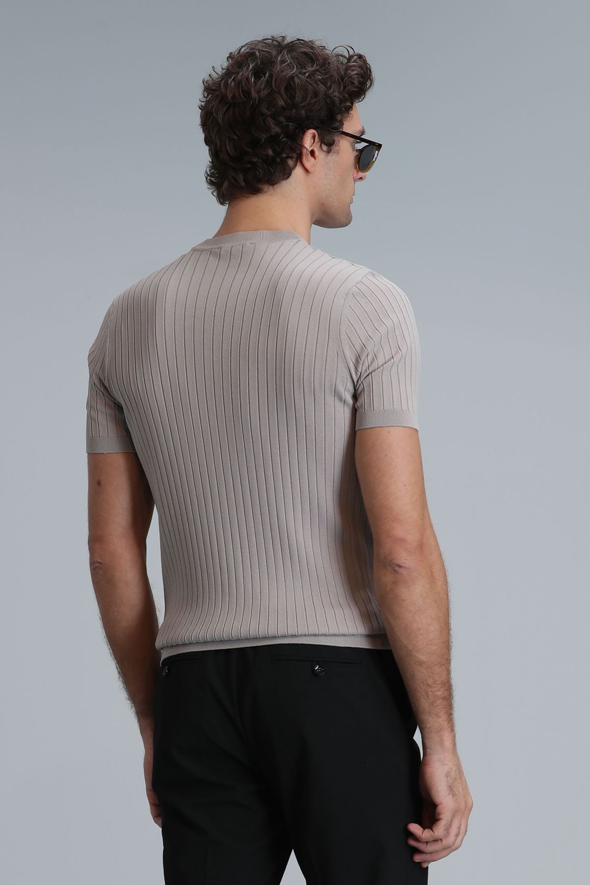 Lufian-Class Men's Sweater Beige 6
