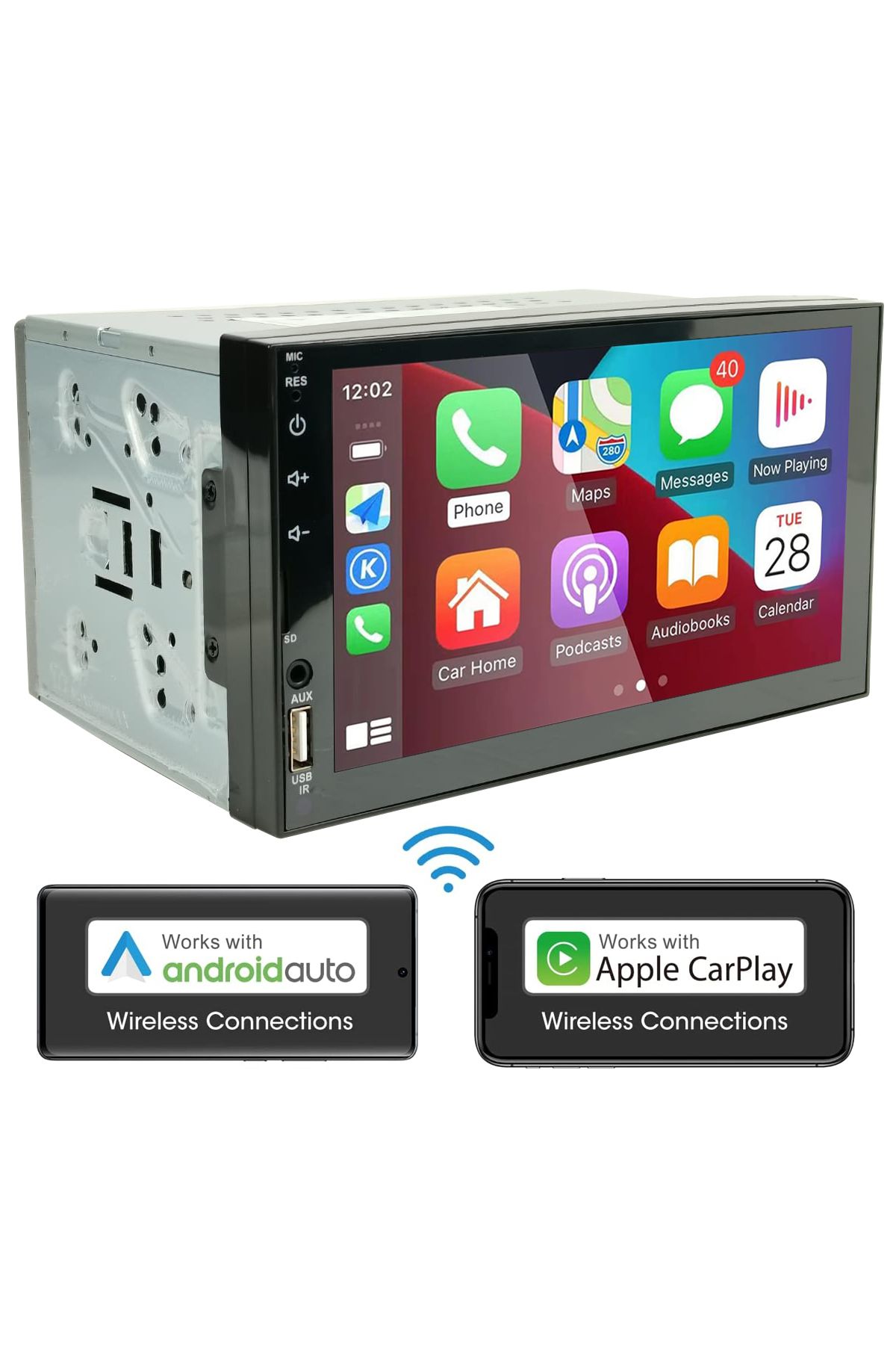 Generic-Car LCD Player 7" Touch Screen Display 2