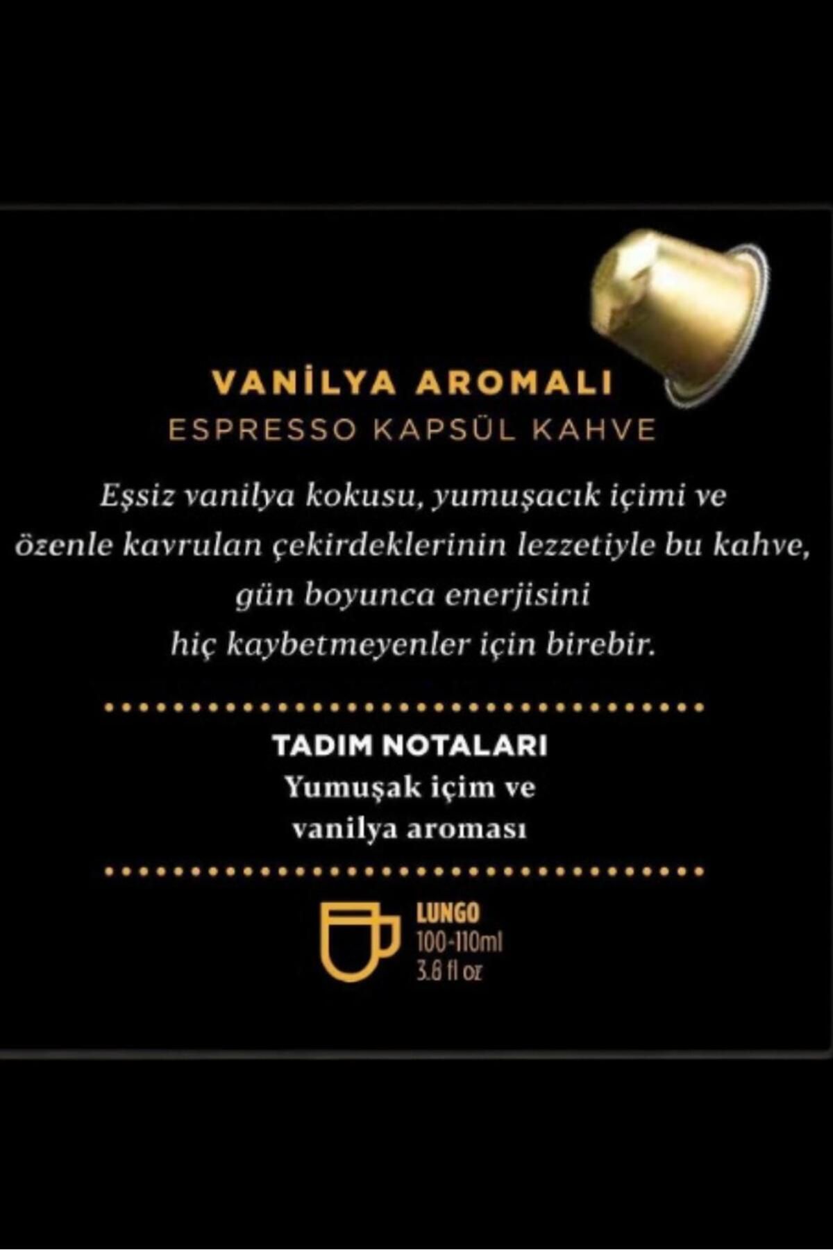 Kahve Dünyası-كبسولات قهوة بنكهة الفانيليا 10 عبوات |   متوافق مع جميع ماكينات القهوة بالكبسولات 4