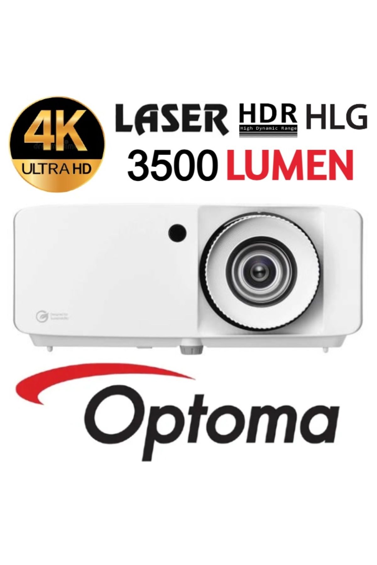 OPTOMA UHZ35 4K - LAZER Projeksiyon Cihazı
