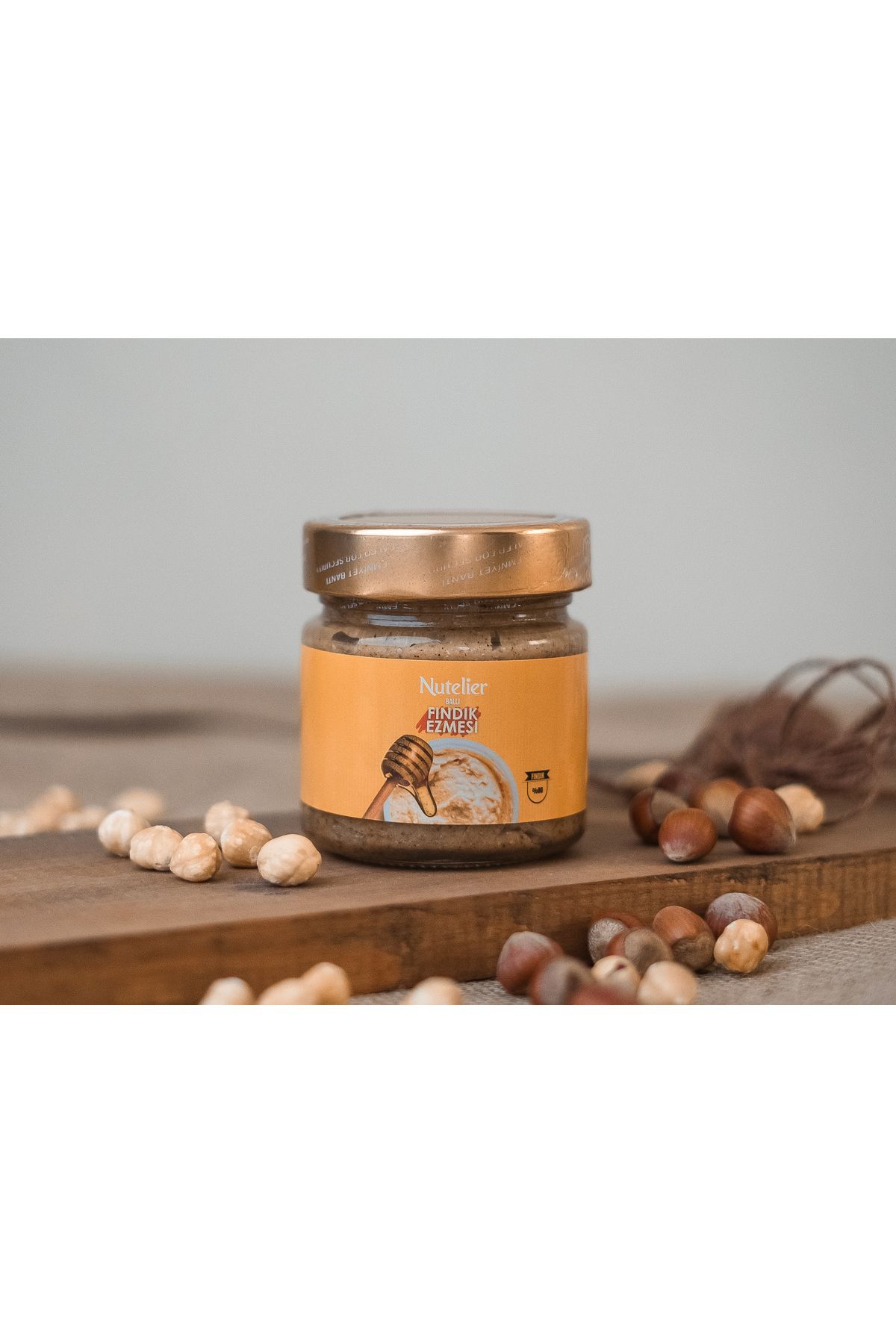 nutelier Ballı Fındık Ezmesi 200gr %80 Fındık %20 Bal