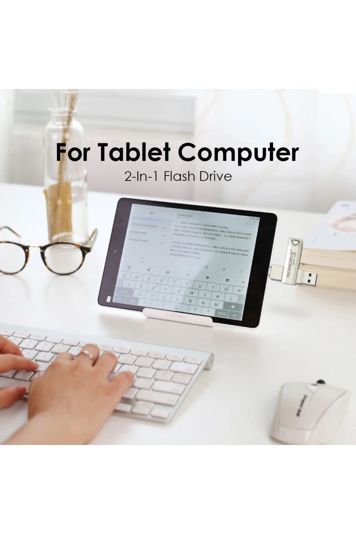 Laula-256 Gb Type C and USB Flash Memory Otg Dual Input 3.0 2in1 (Microdrive) 6