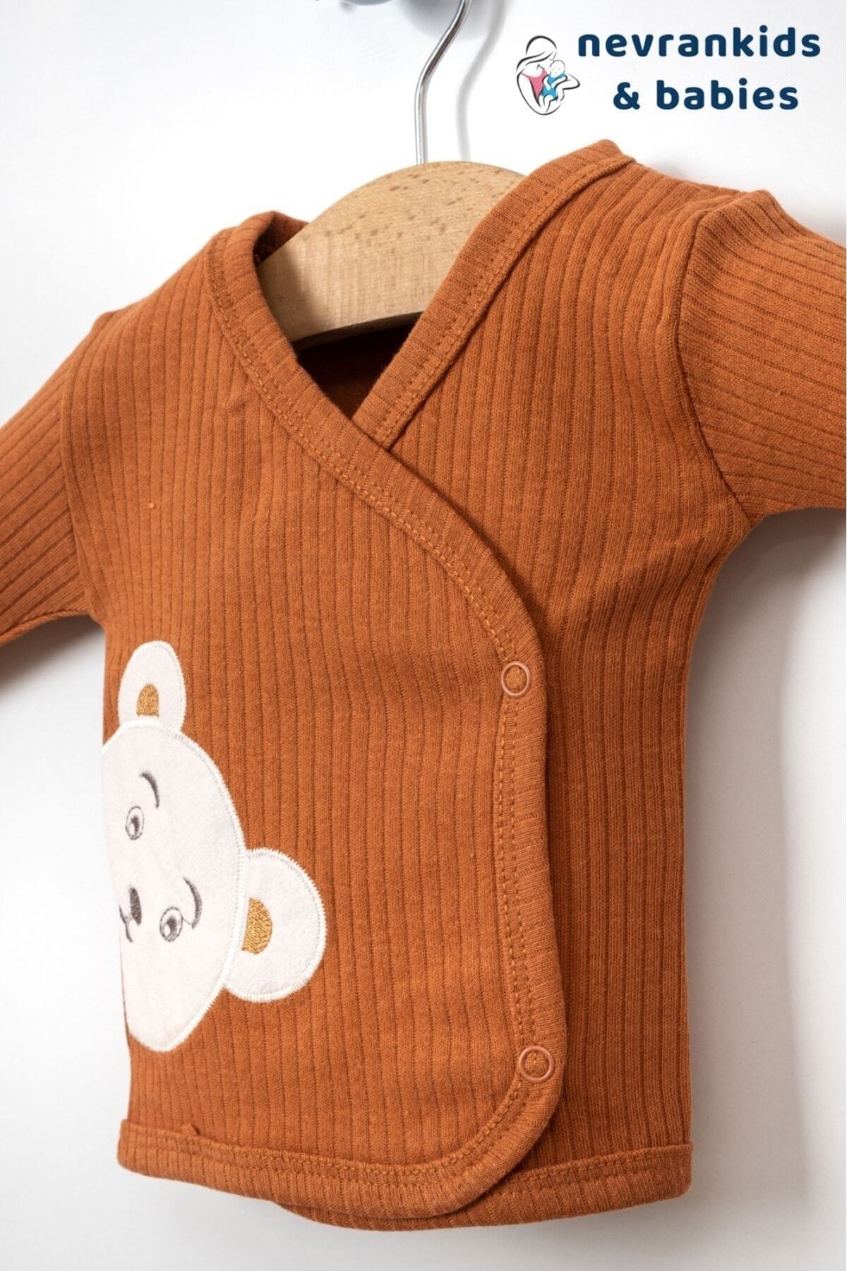 nevrankids Bear Organik 5'li Hastane Çıkışı Seti fotoğrafı 5 (önizleme)