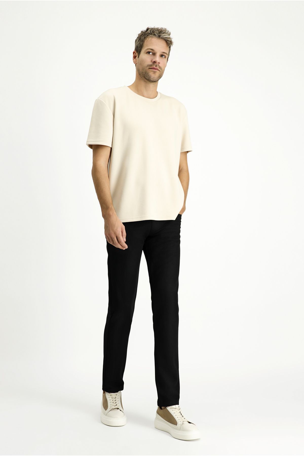 POLO CLUB Relax Fit Rahat Kesim Kanvas / Chino Pantolon