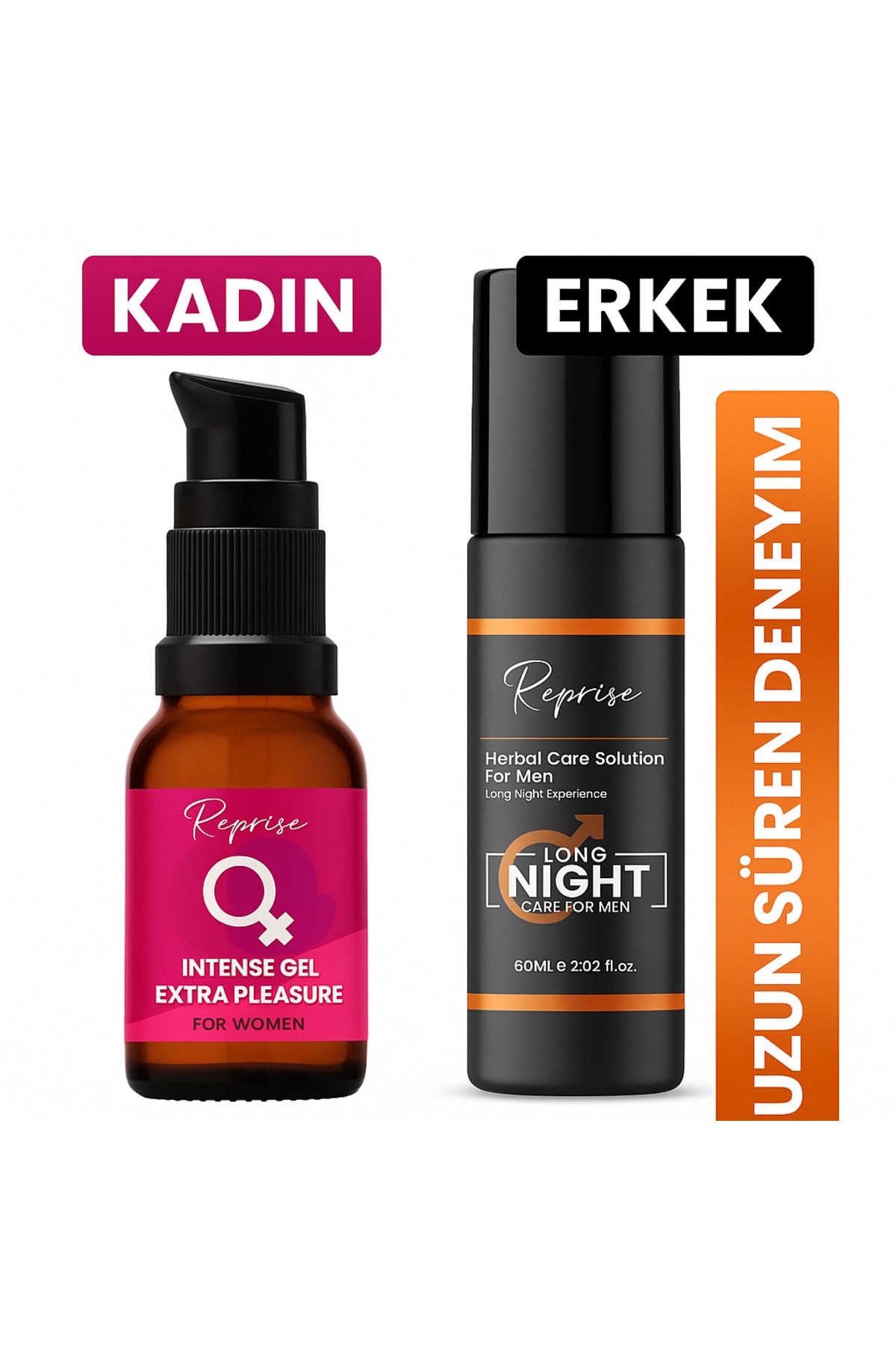 REPRISE Uzun Deneyim Sprey Erkek Ve Kadın Uyarıcı Jel