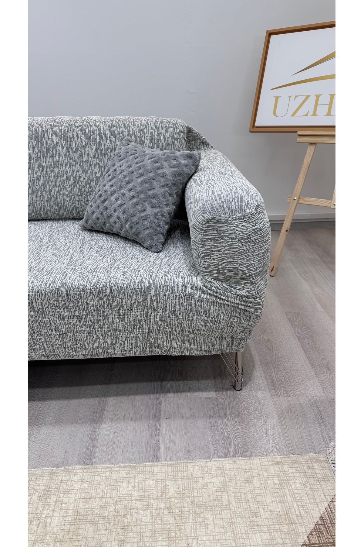 uzhanem-Stretch Elastic Flexibil Lavabil 3 3 1 1 Set huse de scaun jacquard Husa de scaun 5