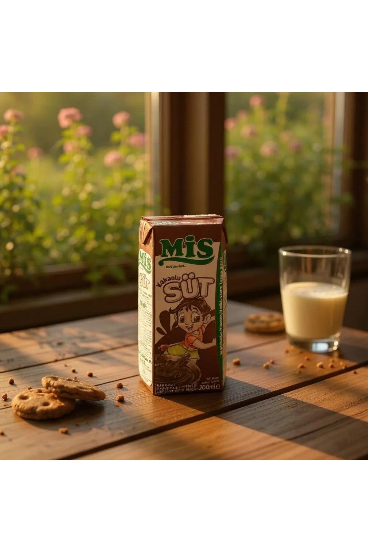 Mis 5’li Paket Kakaolu Yarım Yağlı Süt (200 ml) – Soğuk İçecek Keyfi