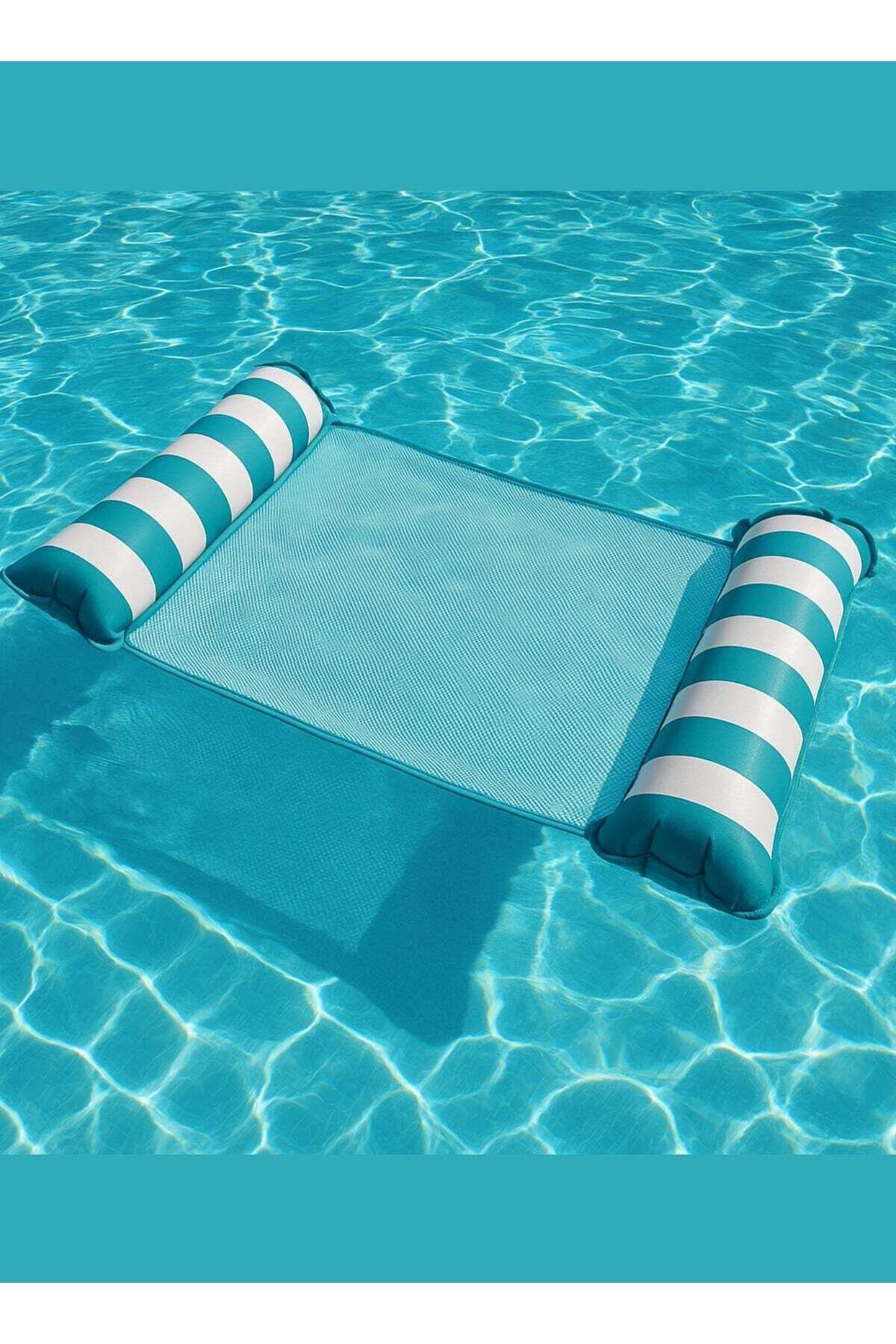 F.A.M.S-Inflatable Pool Hammock Float For Adults, Ideal For Beach, Pool & Travel 1