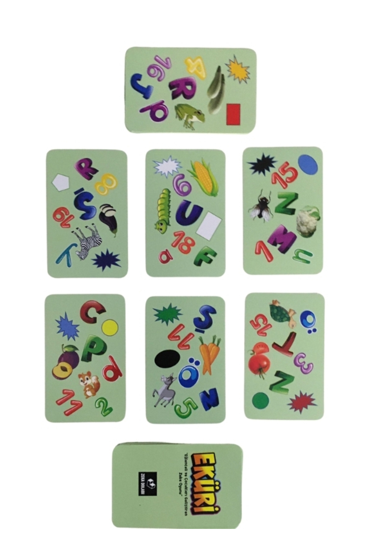 ZEKA DOLABI-Eküri (Attention - Focus - Speed ​​- Visual Perception - Brain Game - Family Box Game) 5