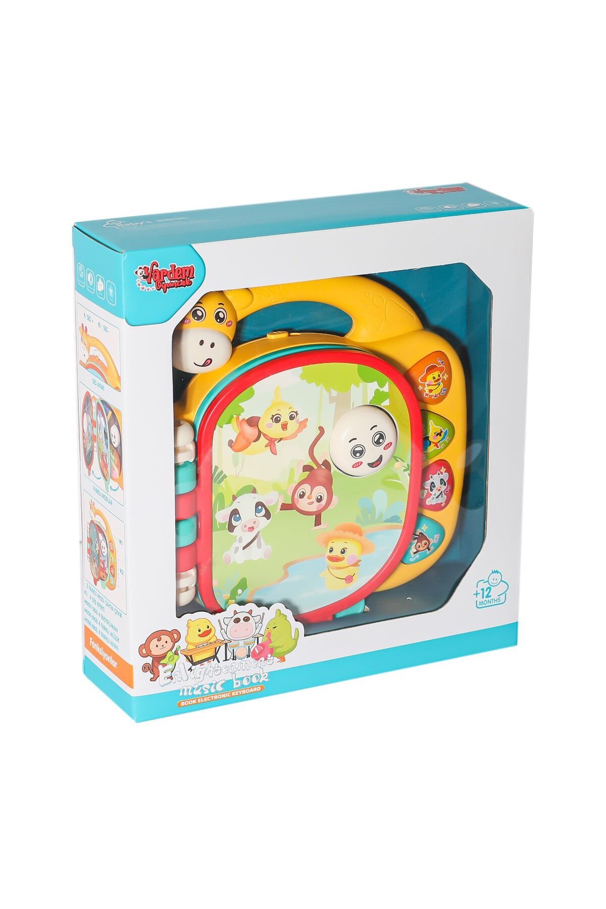 VARDEM OYUNCAK JLG-855-162A Işıklı ve Müzikli Zürafa Kitaplı -Vardem fotoğrafı 3 (önizleme)