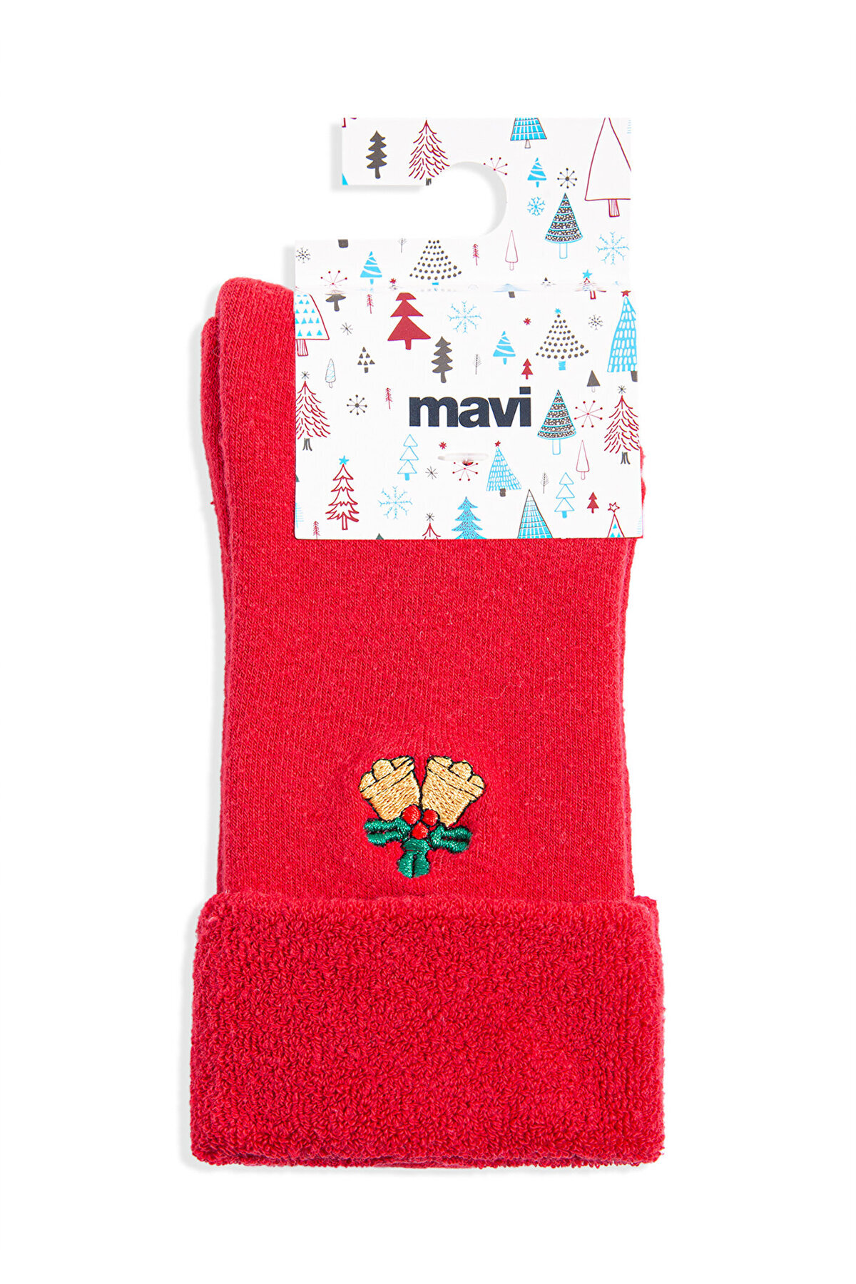 Mavi-Rote Socken mit Neujahrsmotiv 1912191 -32421 3