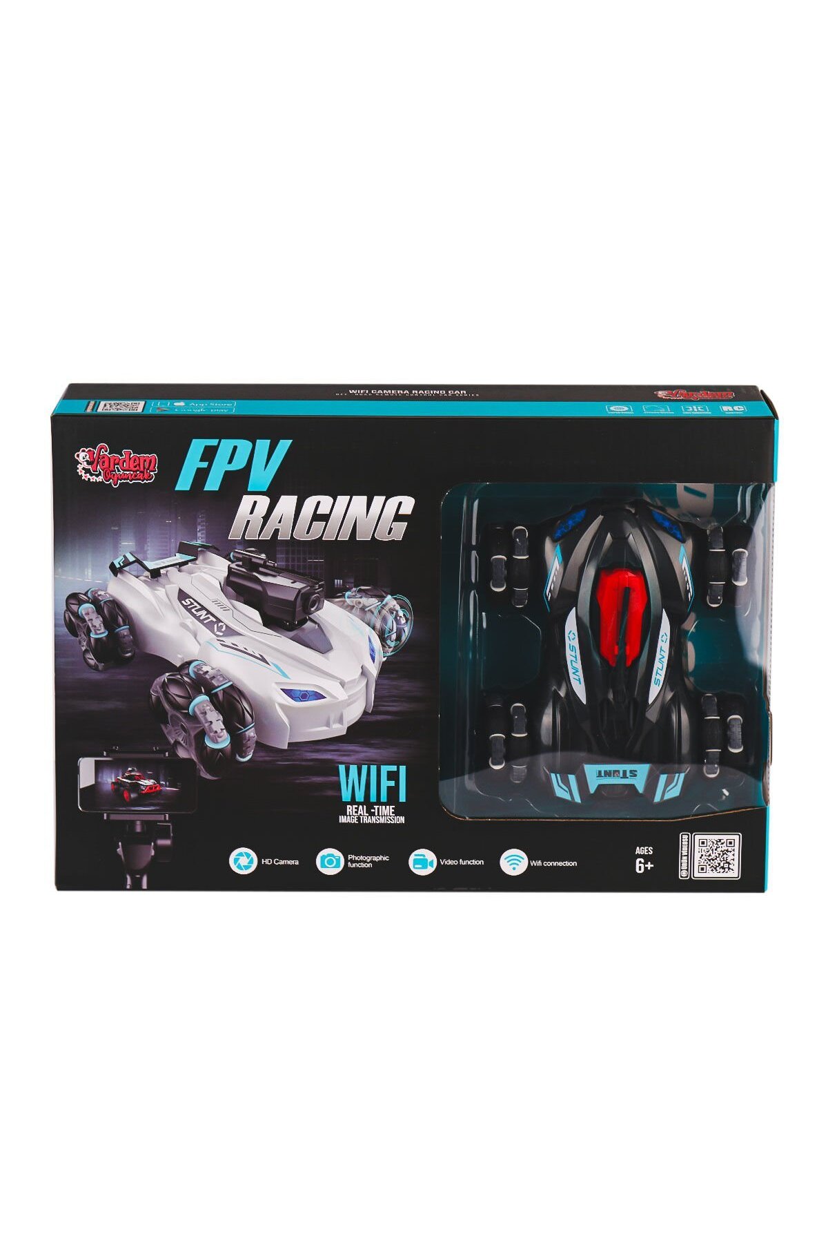 VARDEM OYUNCAK SYR-666-863 Kumandalı Wifi Kameralı Stunt Araba -Vardem Oyuncak fotoğrafı 6 (önizleme)