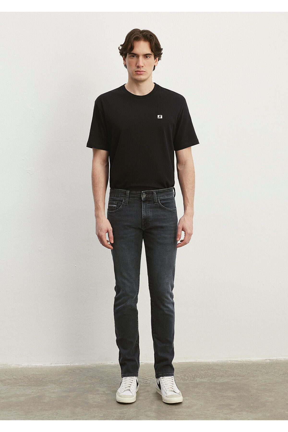 شلوار جین آبی مردانه Jake Pro Lacivert Jean 0042286535 Mavi