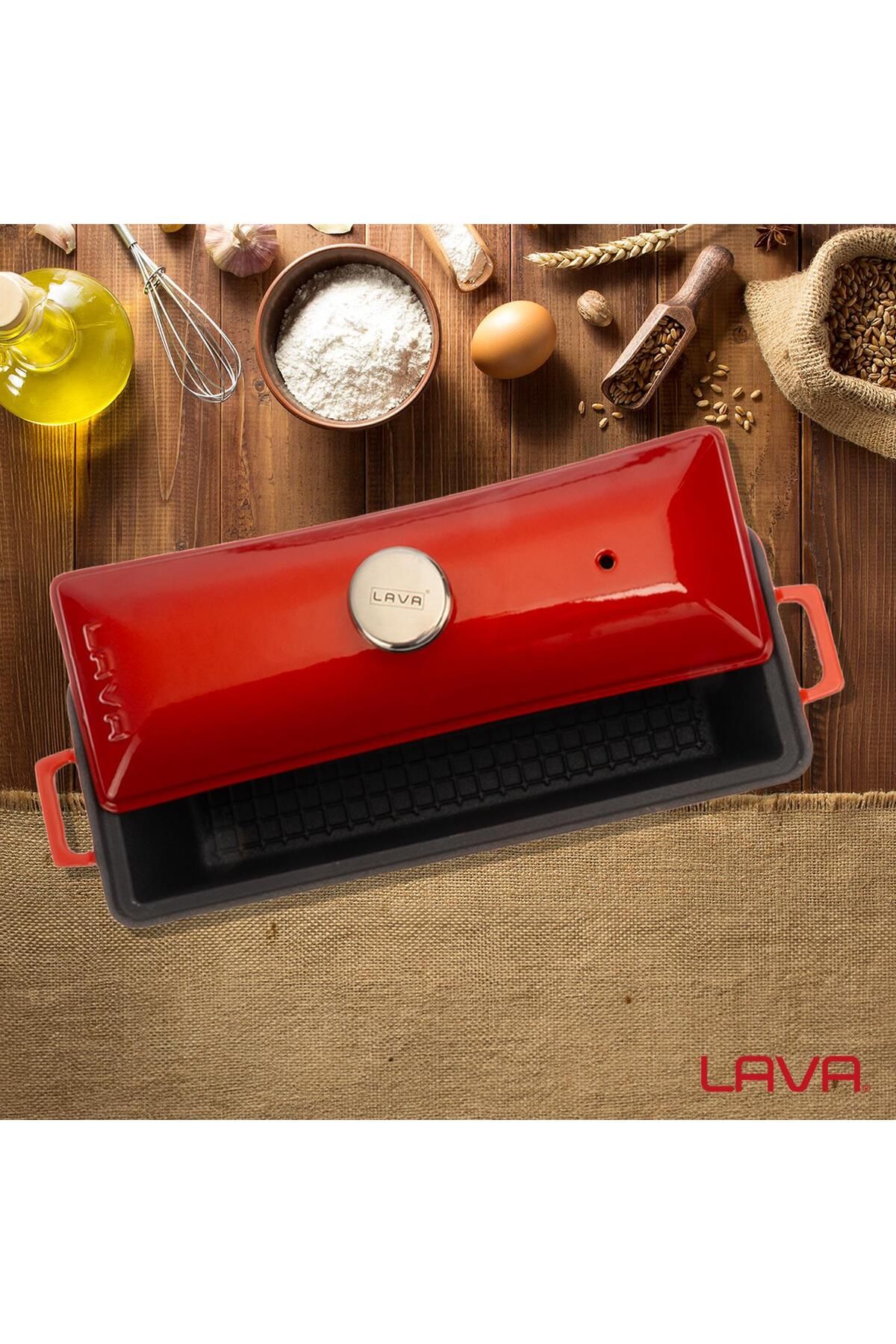 Lava-Cast Iron Bread Pot / Terrine SeriesSize 11x29cm 7