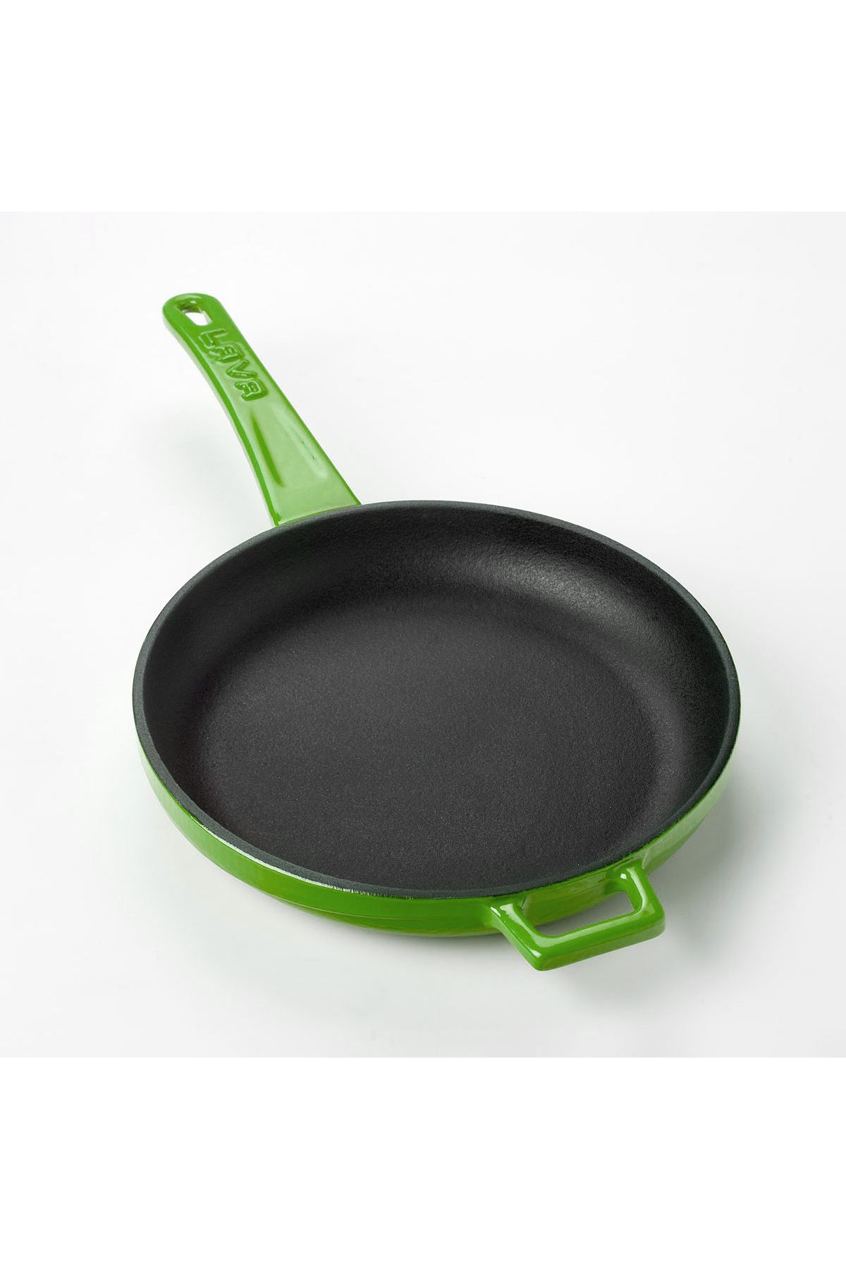 Lava-20cm Iron Solid Handle Round Frying Pan 2