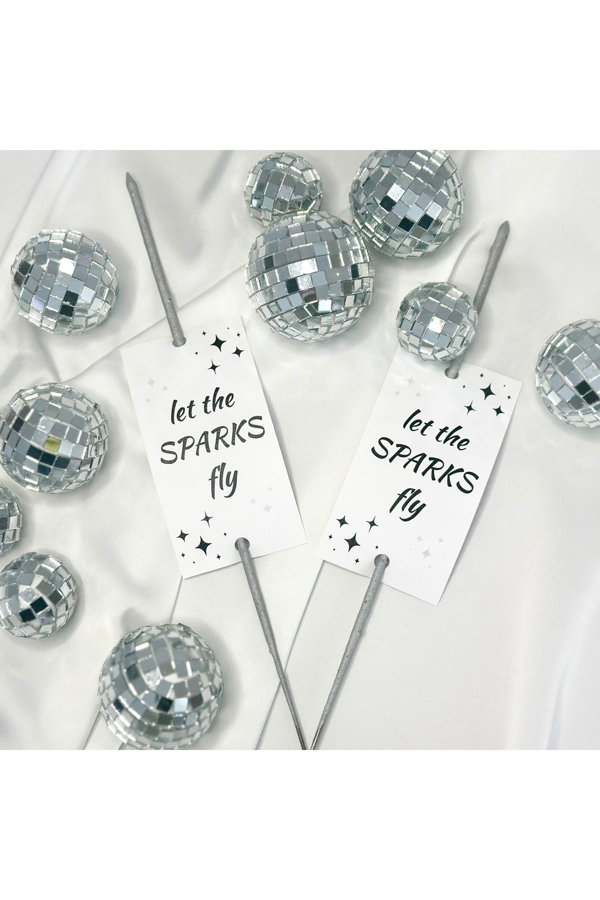 Atölye LET THE SPARKS FLY KARTLI UZUN TEL MAYTABI5/ DÜĞÜN