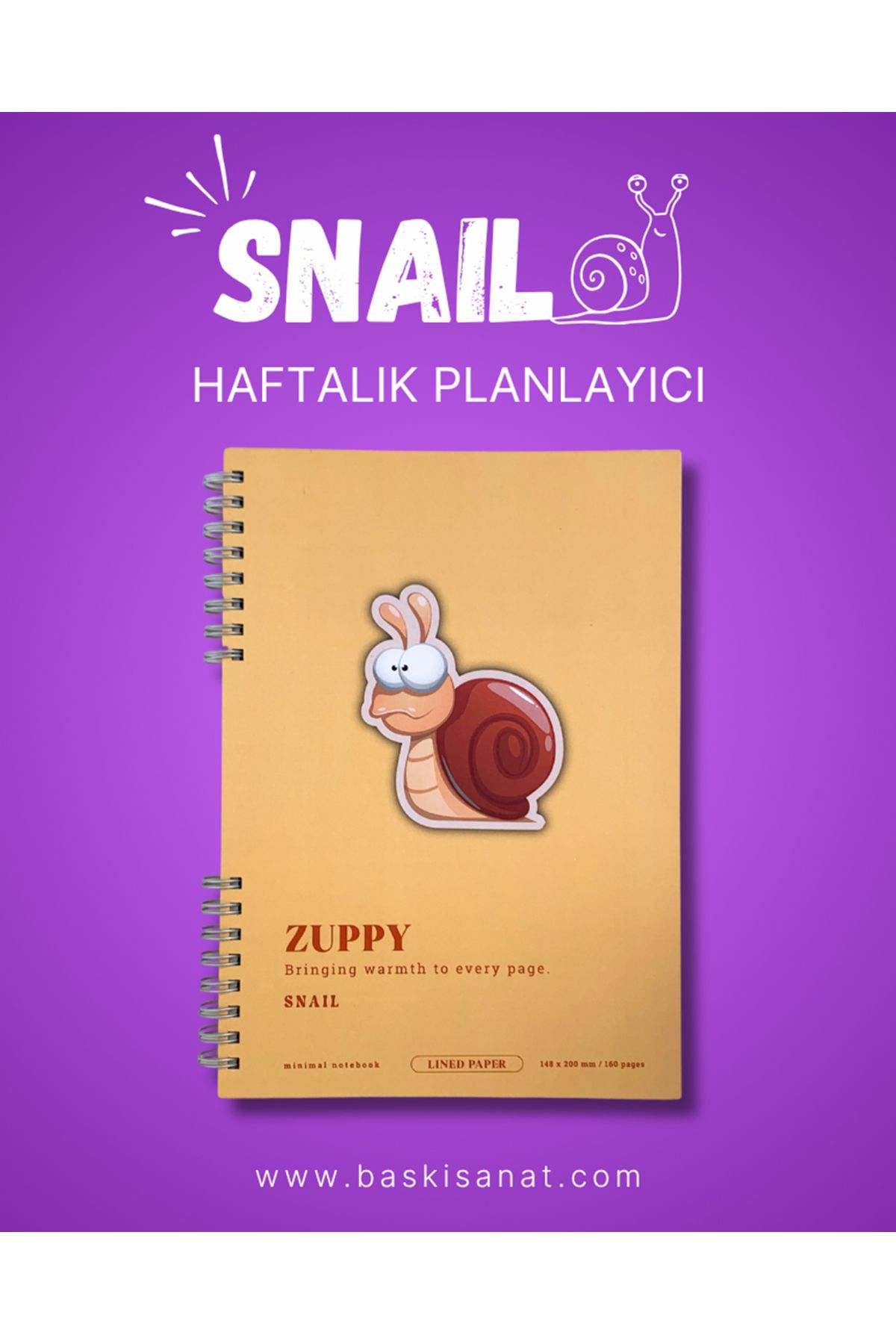 BASKISANAT Zuppy - Snail