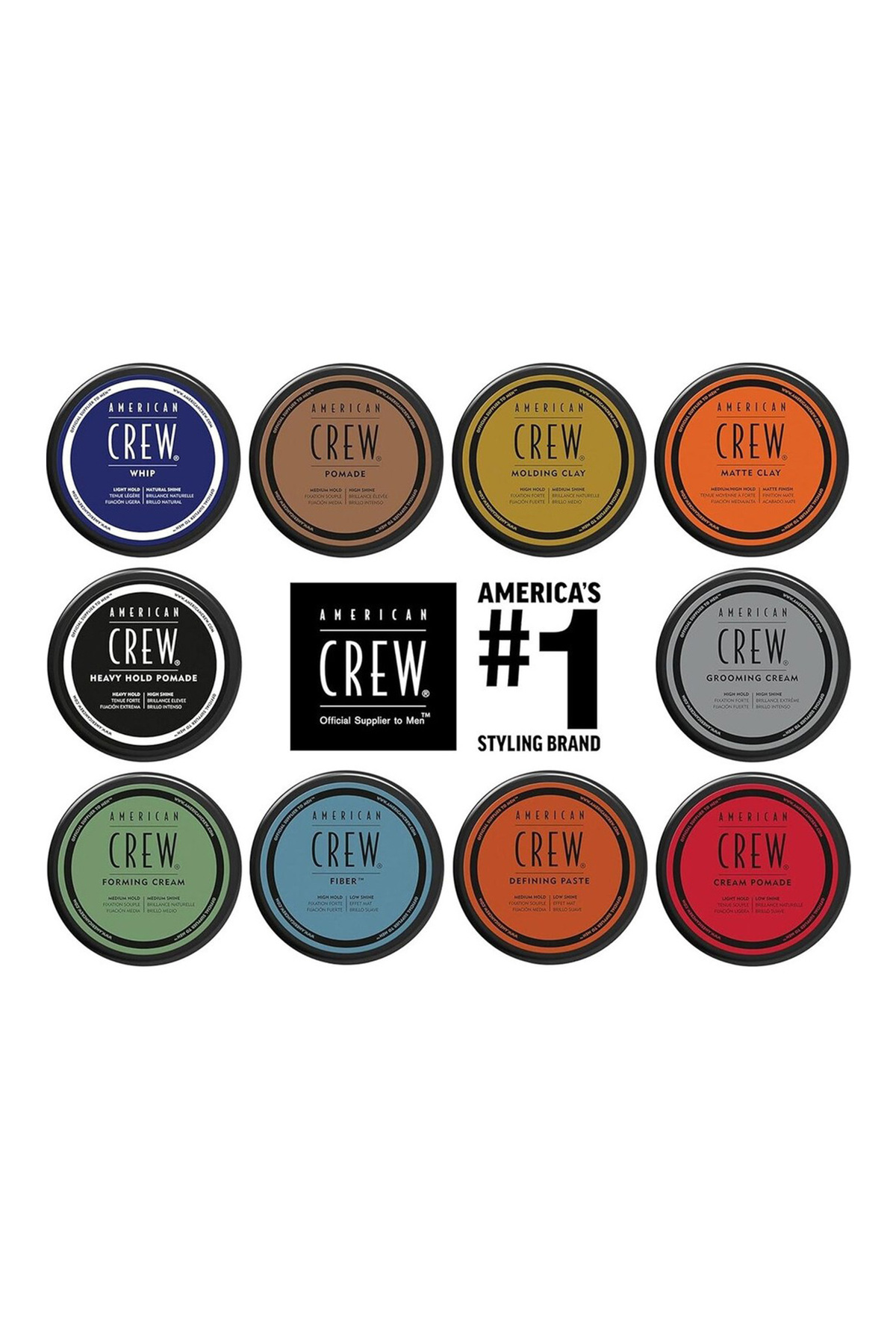 American Crew-New Crew Molding Clay 85gm 5