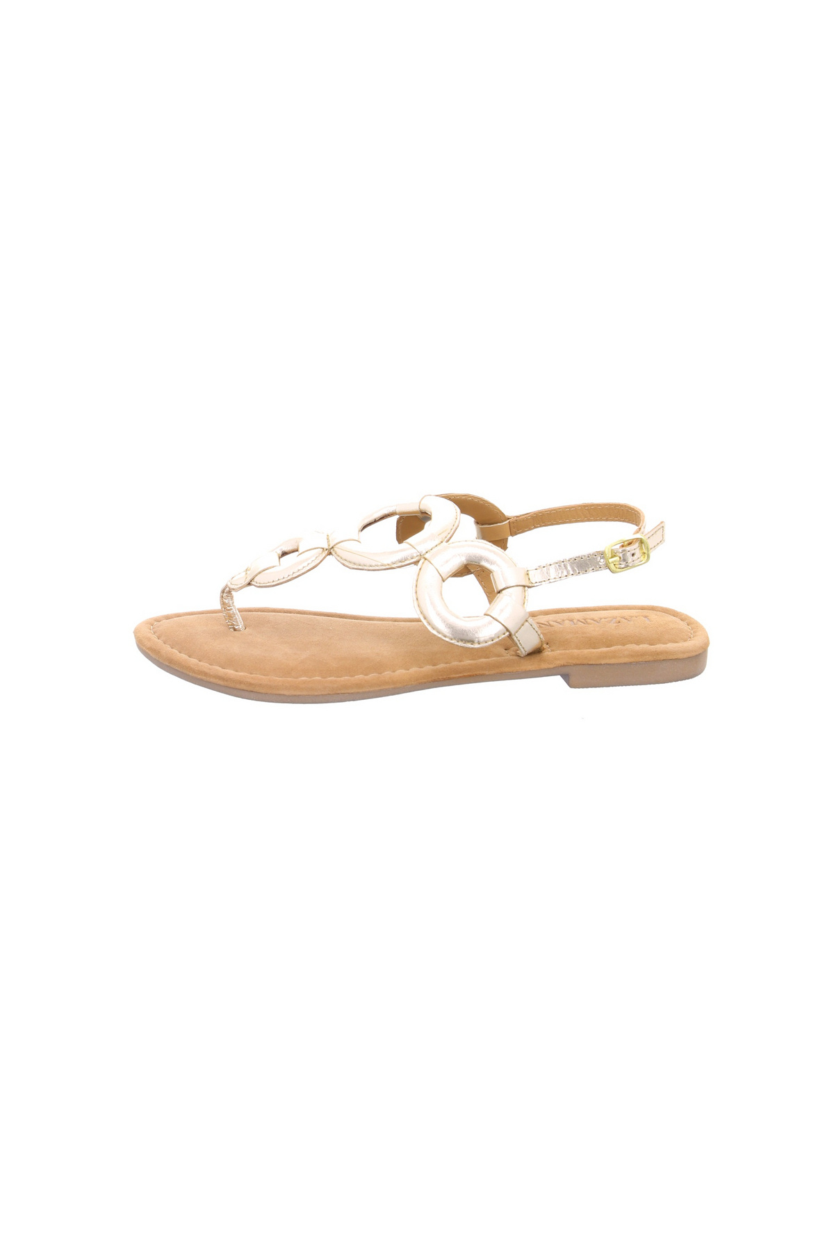 LAZAMANİ-Sandalen Für Damen In Gold 2