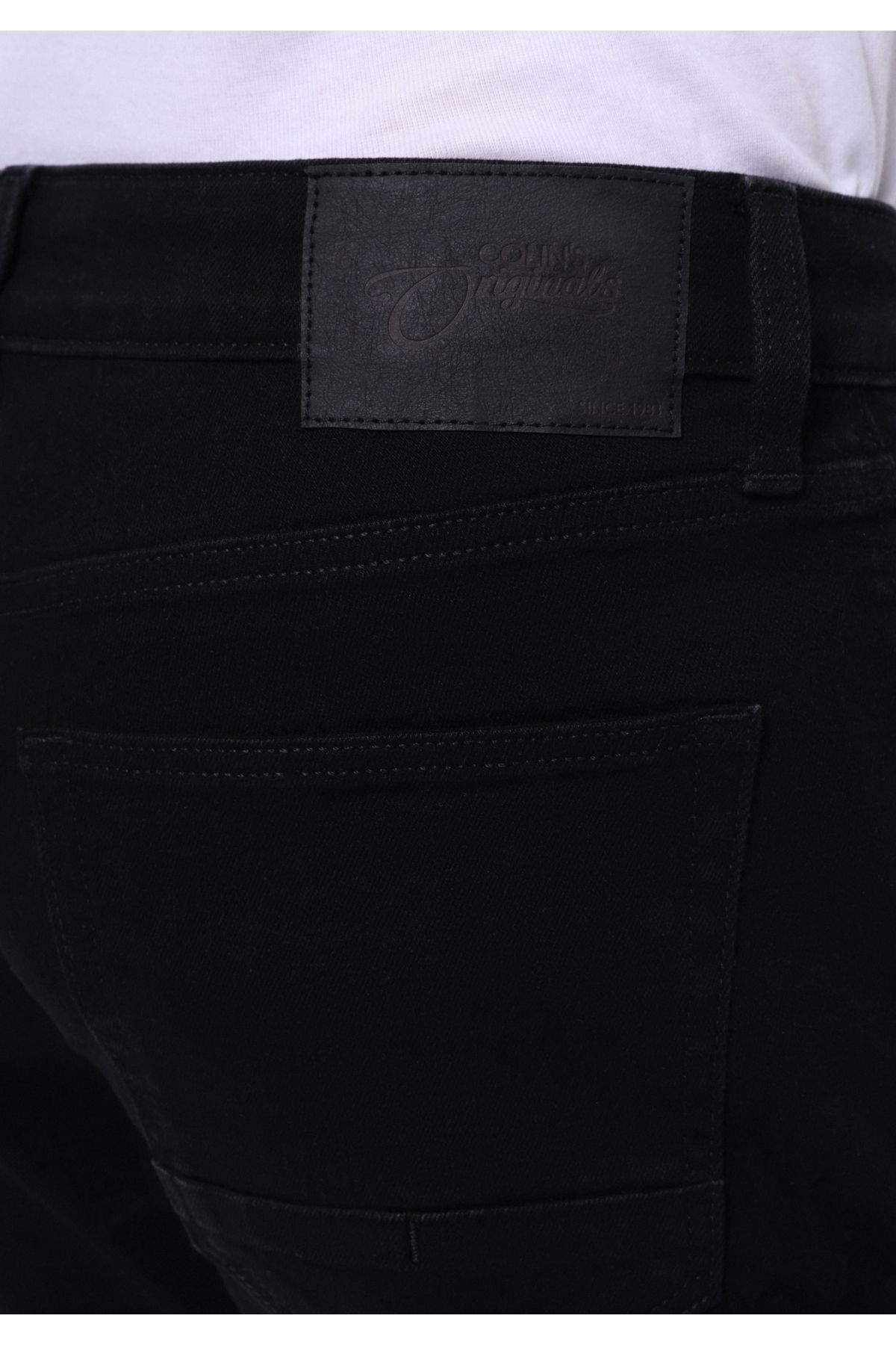 Colin's-041 Danny Low Waist Narrow Leg Slim Fit Black Men's Jean Pants Cl1031097 6