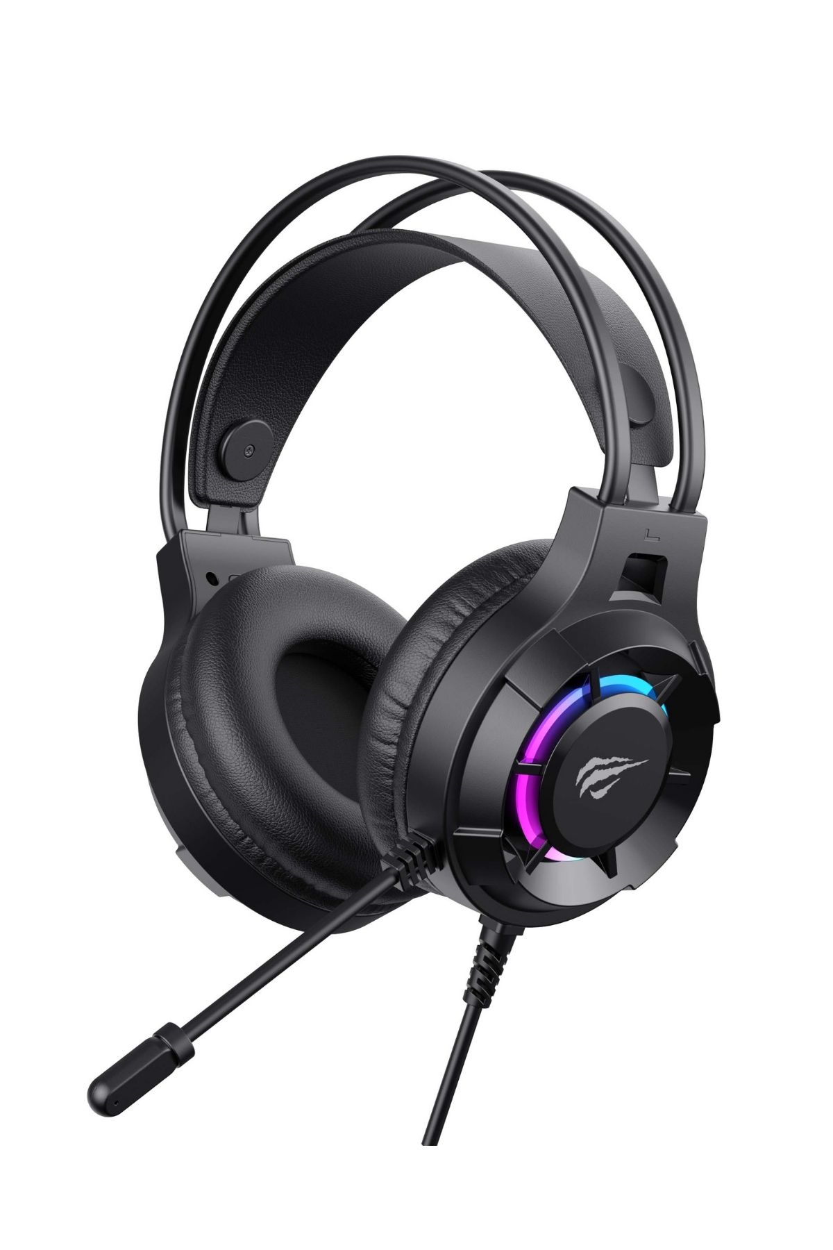 Havit Gamenote H2049D RGB Işıklı 3.5mm Gaming Kablolu Oyuncu Kulaklığı - Mikrofonlu, 50mm Sürücü