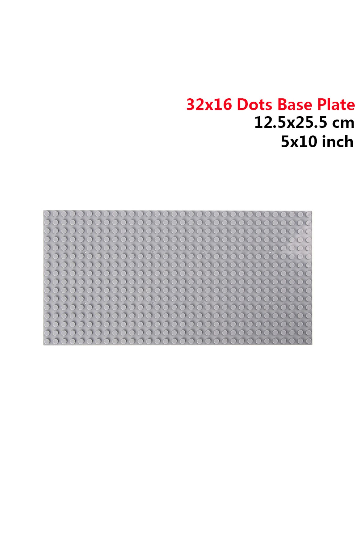Choice-32x16 Dots Gray 32x32 32x16 Dots Classic Building Blocks Base Plate Moc Diy Small Size Bricks Basepl 1