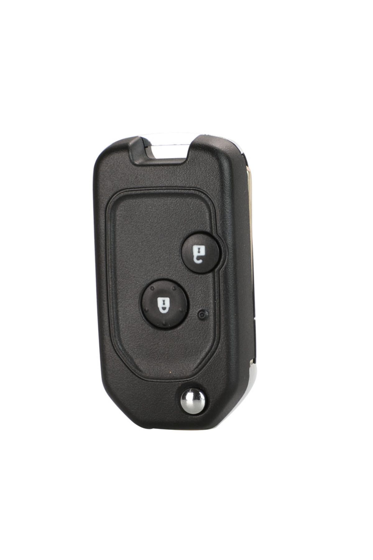 Choice-2bnt With Pad Jingyuqin 2/3/4btn Modified Filp Remote Key Shell Fob Case For Honda Fit Crv Civic Ins 1