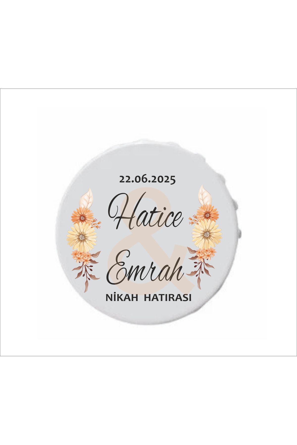 bertekdijital Bertek Dijital 10 Adet Düğün Nişan Nikah Kapak Magnet Açacak Kp02-10