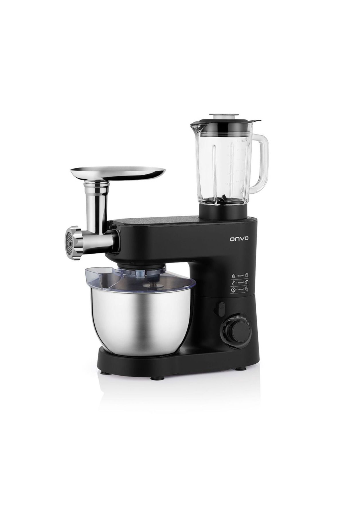 ONVO OVKC01 Çok Amaçlı Mutfak Şefi 6,3L ( Hamur - Kıyma - Blender Makinesi )