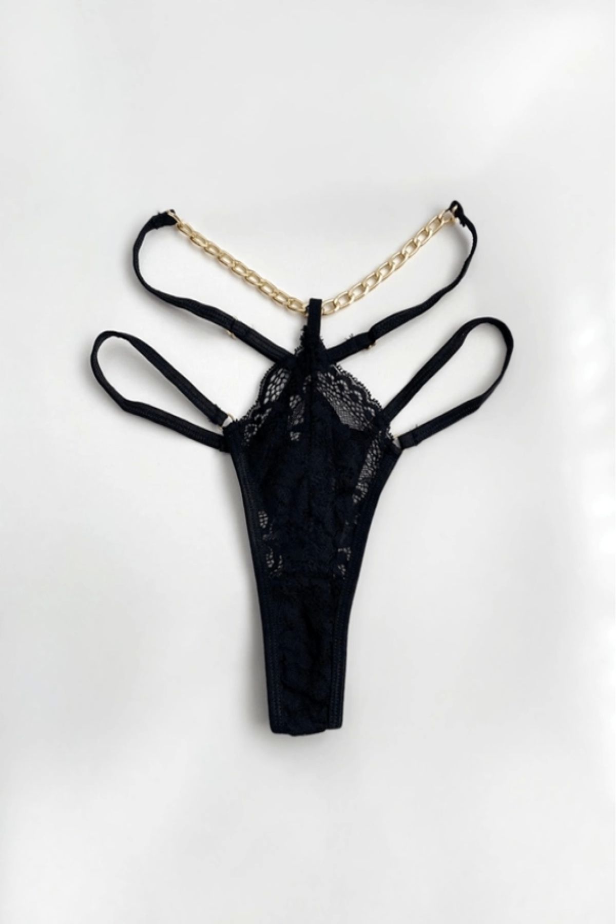 gc gece incisi-Stylish Thread with Chain Detail 4